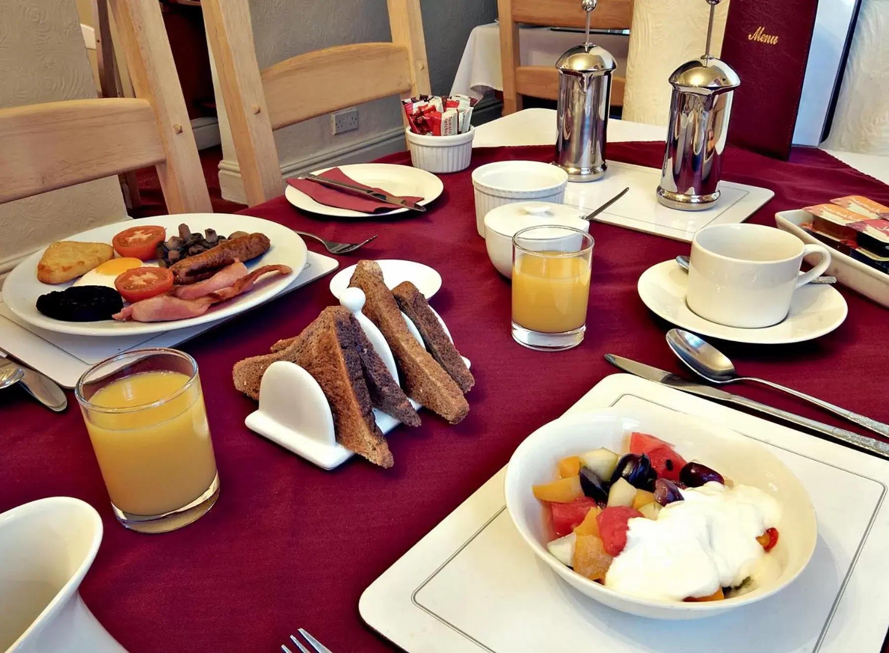 English/Irish breakfast, Breakfast in St Marys Guest House