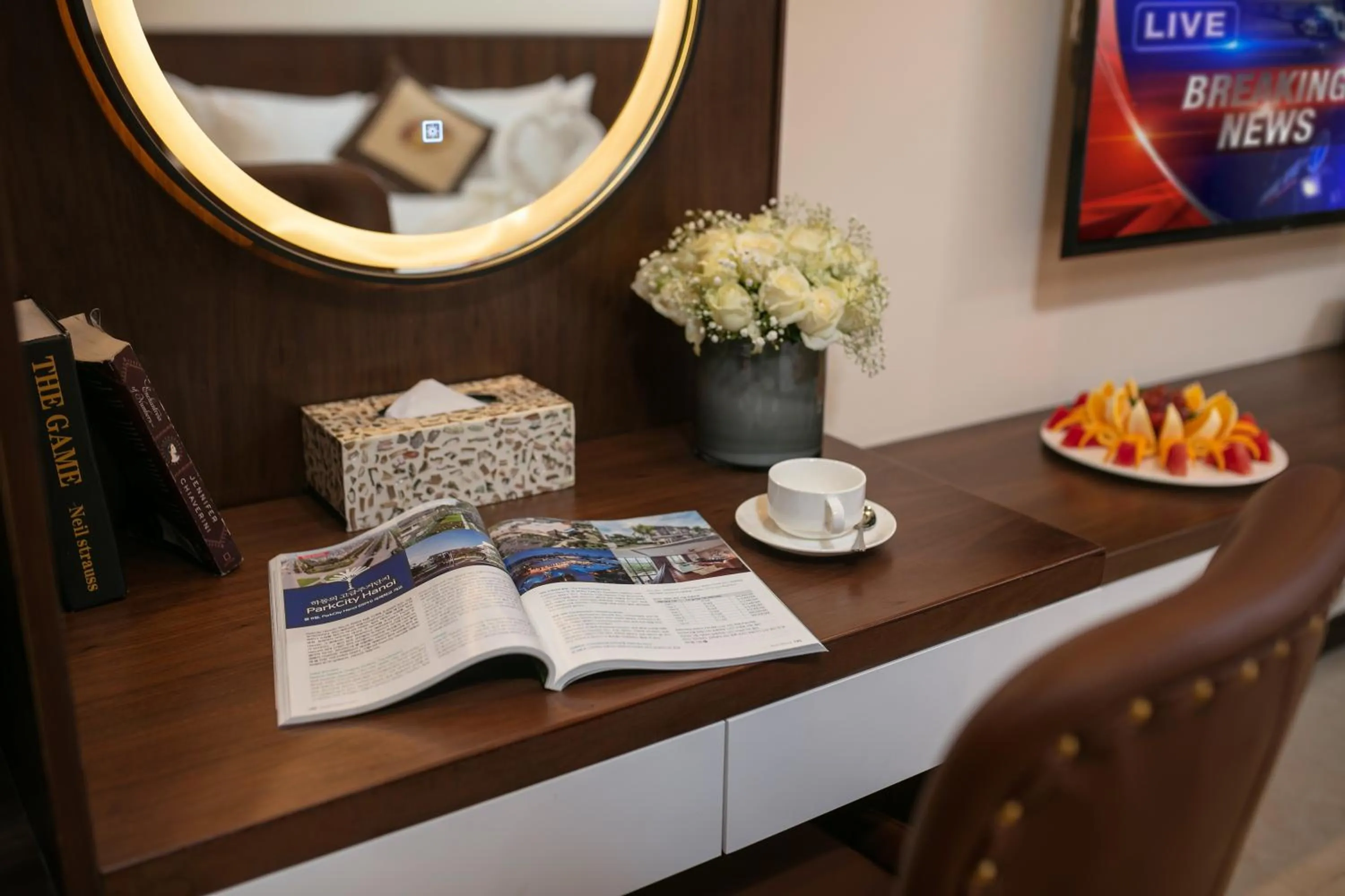 Seating area in Marina Hotel Ha Noi