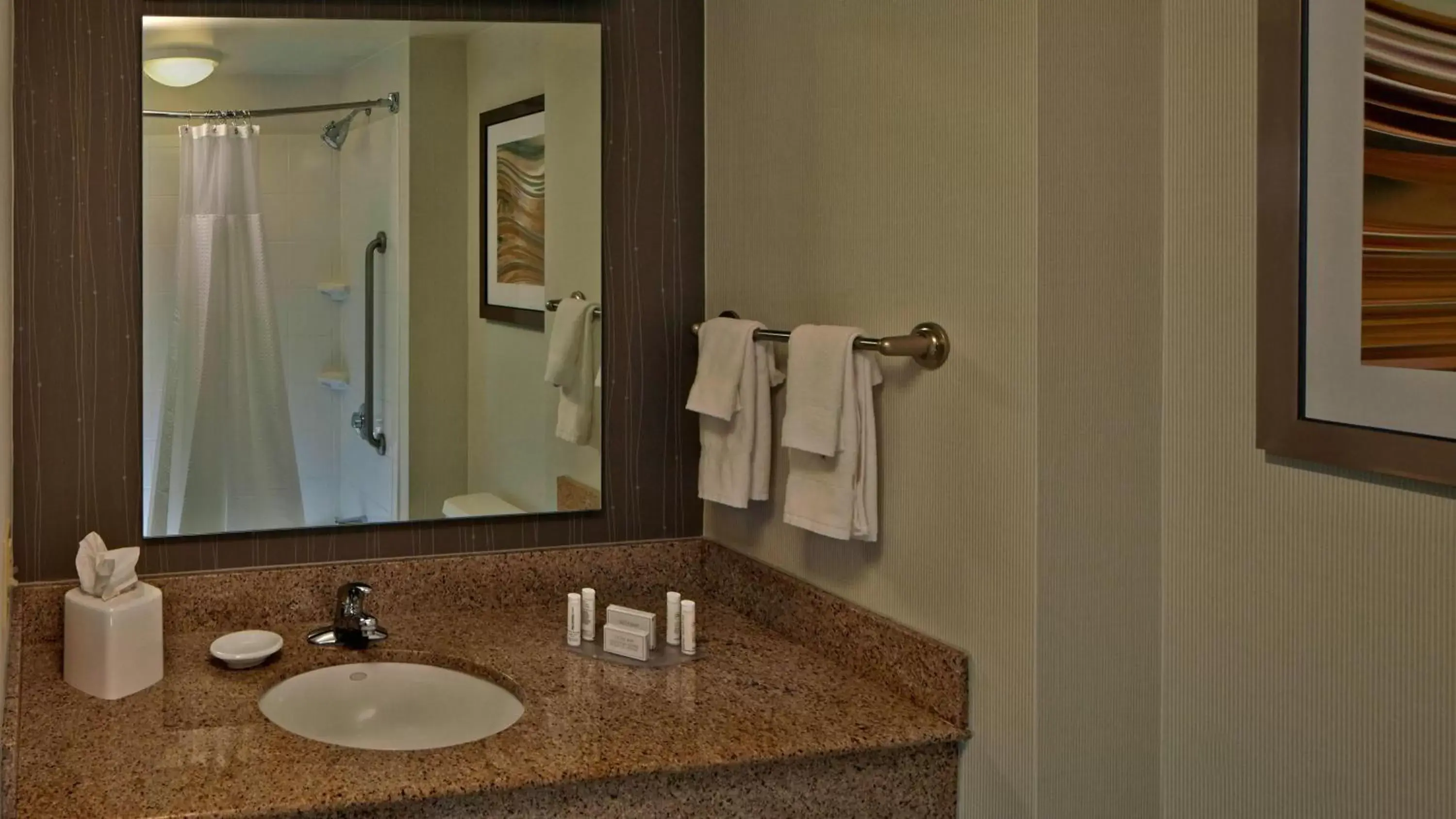 Bathroom in Courtyard by Marriott Providence Warwick