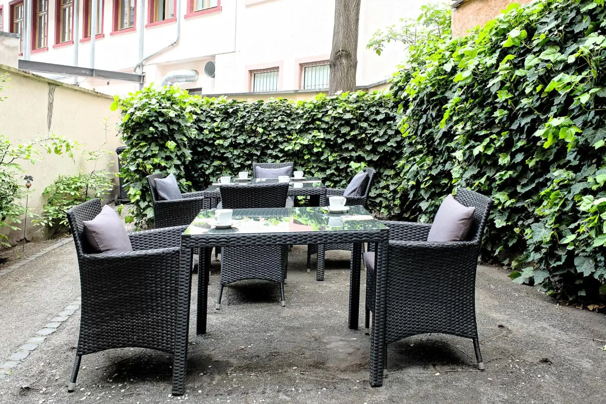 Garden, Restaurant/Places to Eat in TOWNHOUSE Hotel