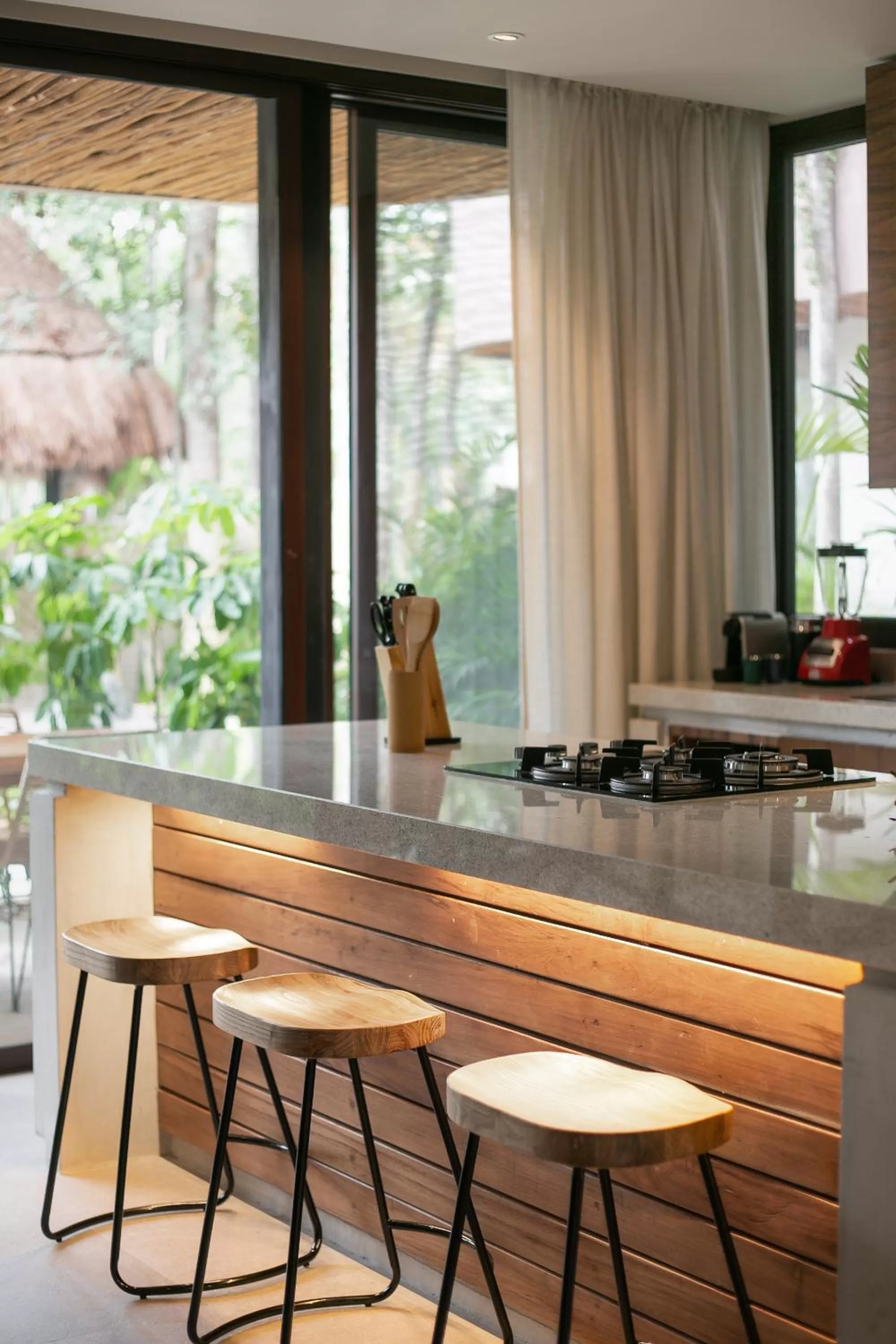 Kitchen or kitchenette in Zereno Tulum Beach Club Access