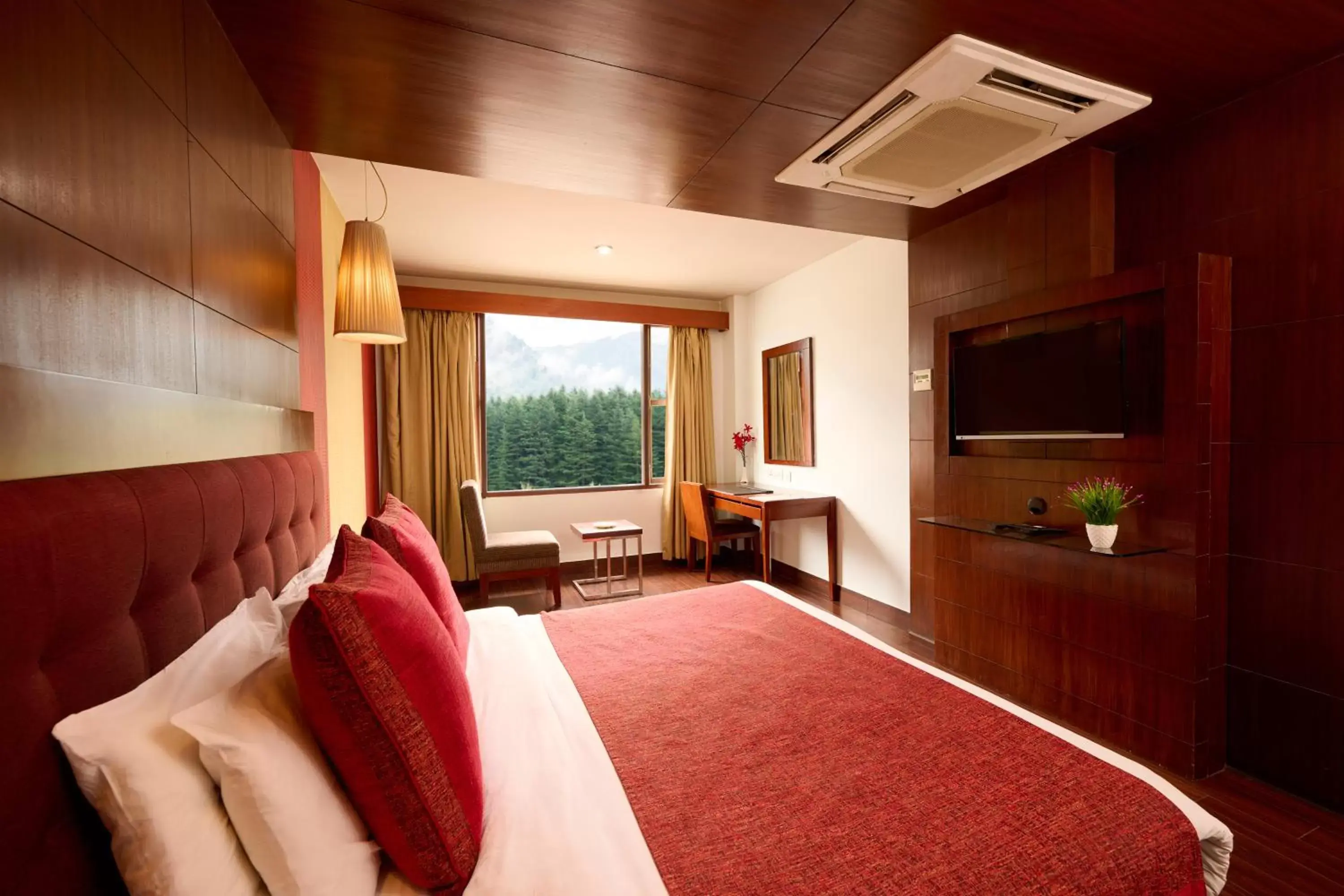 Bedroom in Renest River Country Resort Manali