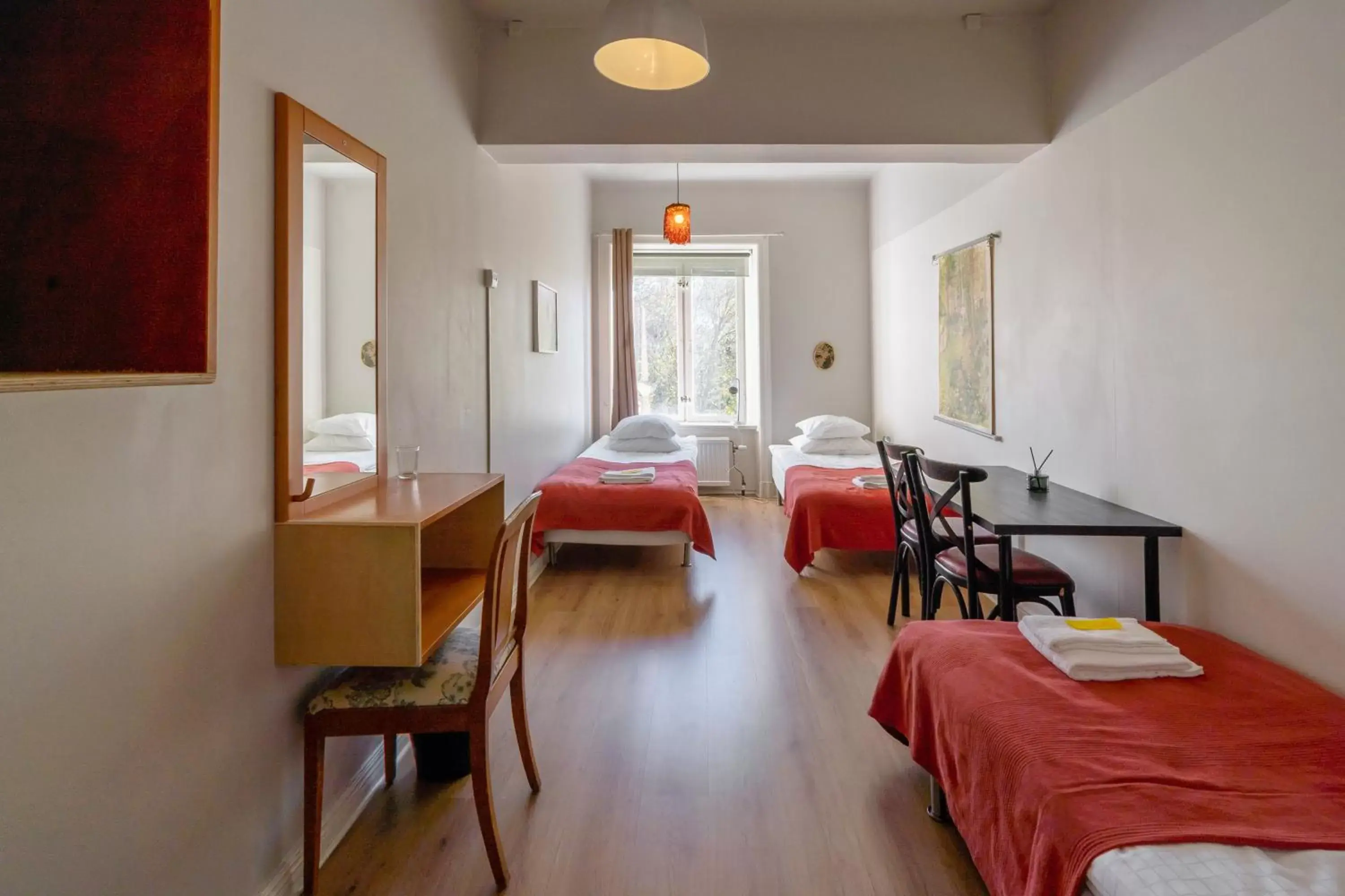 Bedroom, Restaurant/Places to Eat in Reimersholme Hostel