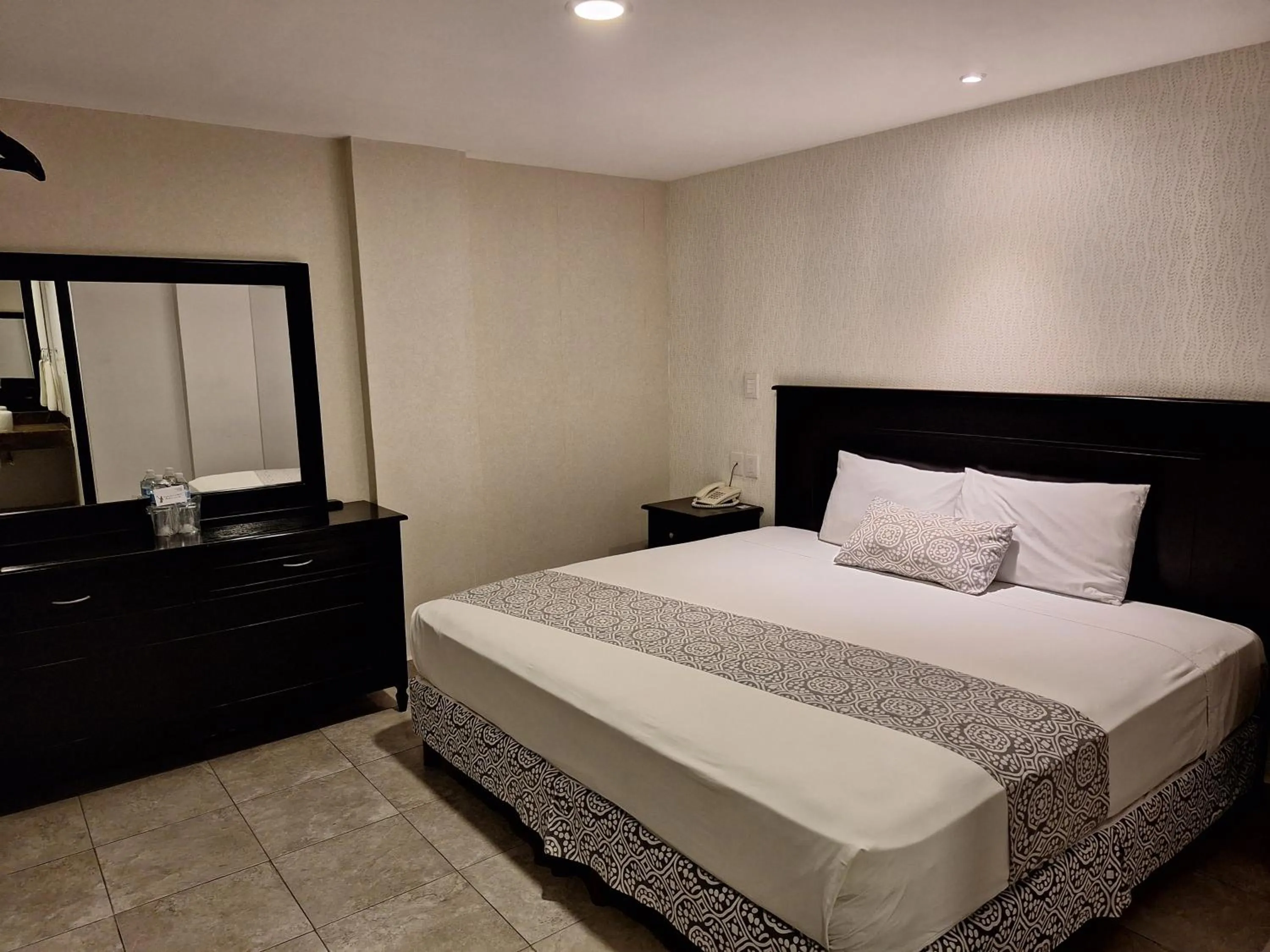 Bed in Hotel Costa Verde