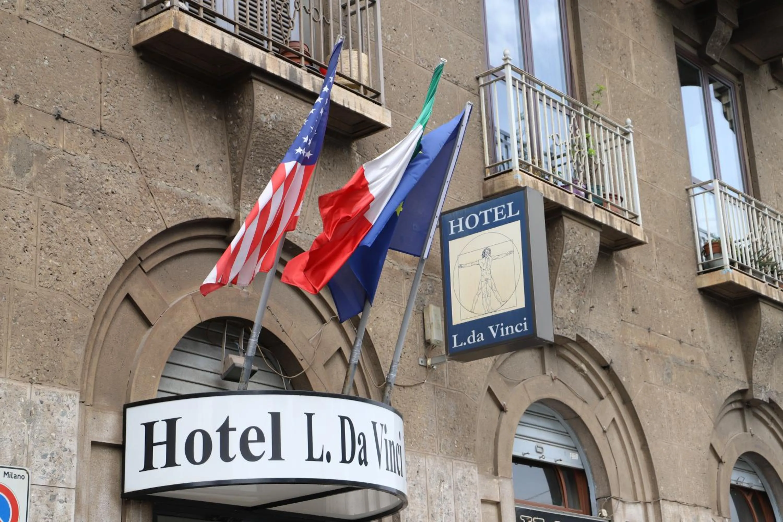 Property building in Albergo Leonardo Da Vinci