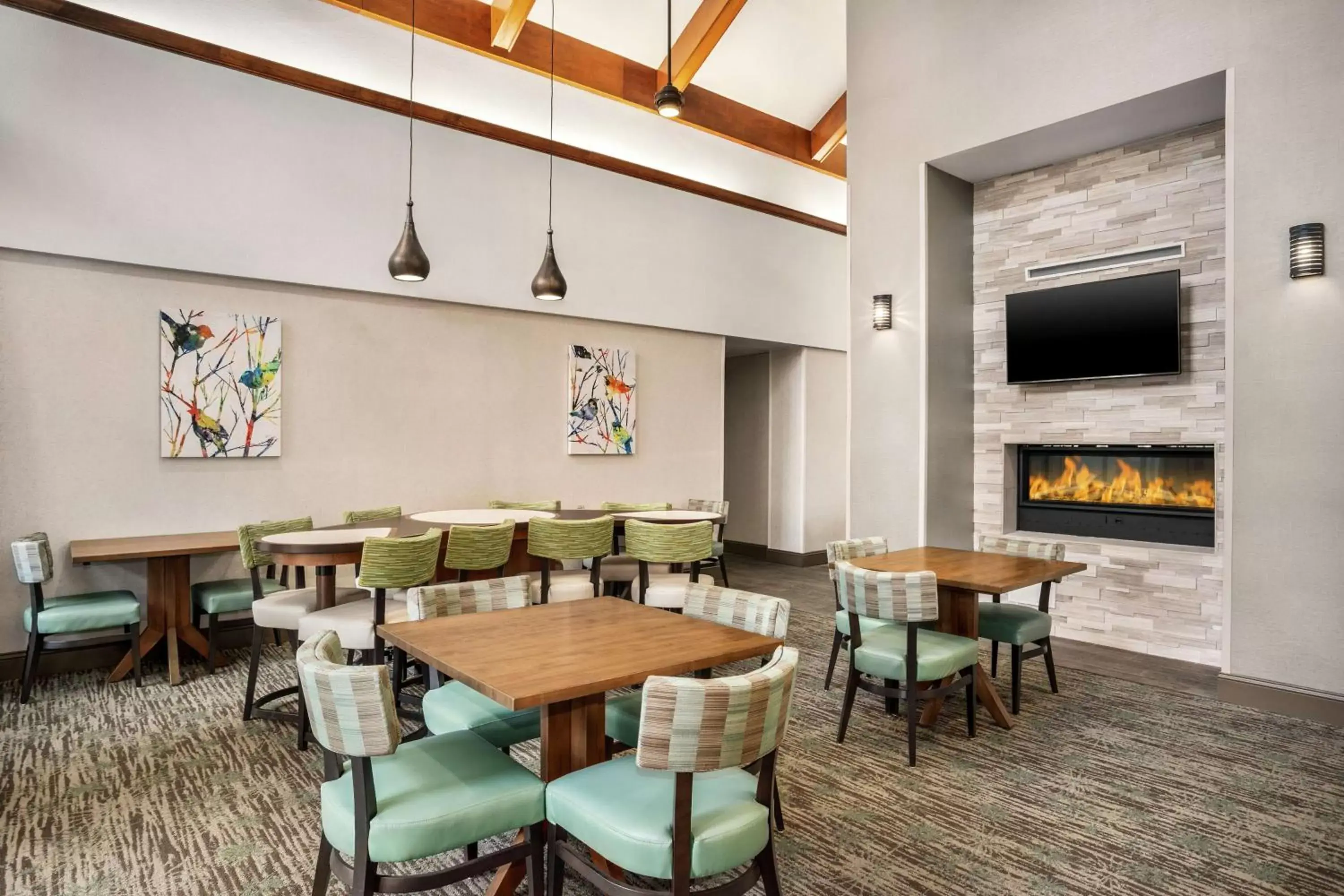 Lobby or reception, Restaurant/Places to Eat in Homewood Suites by Hilton Phoenix-Chandler