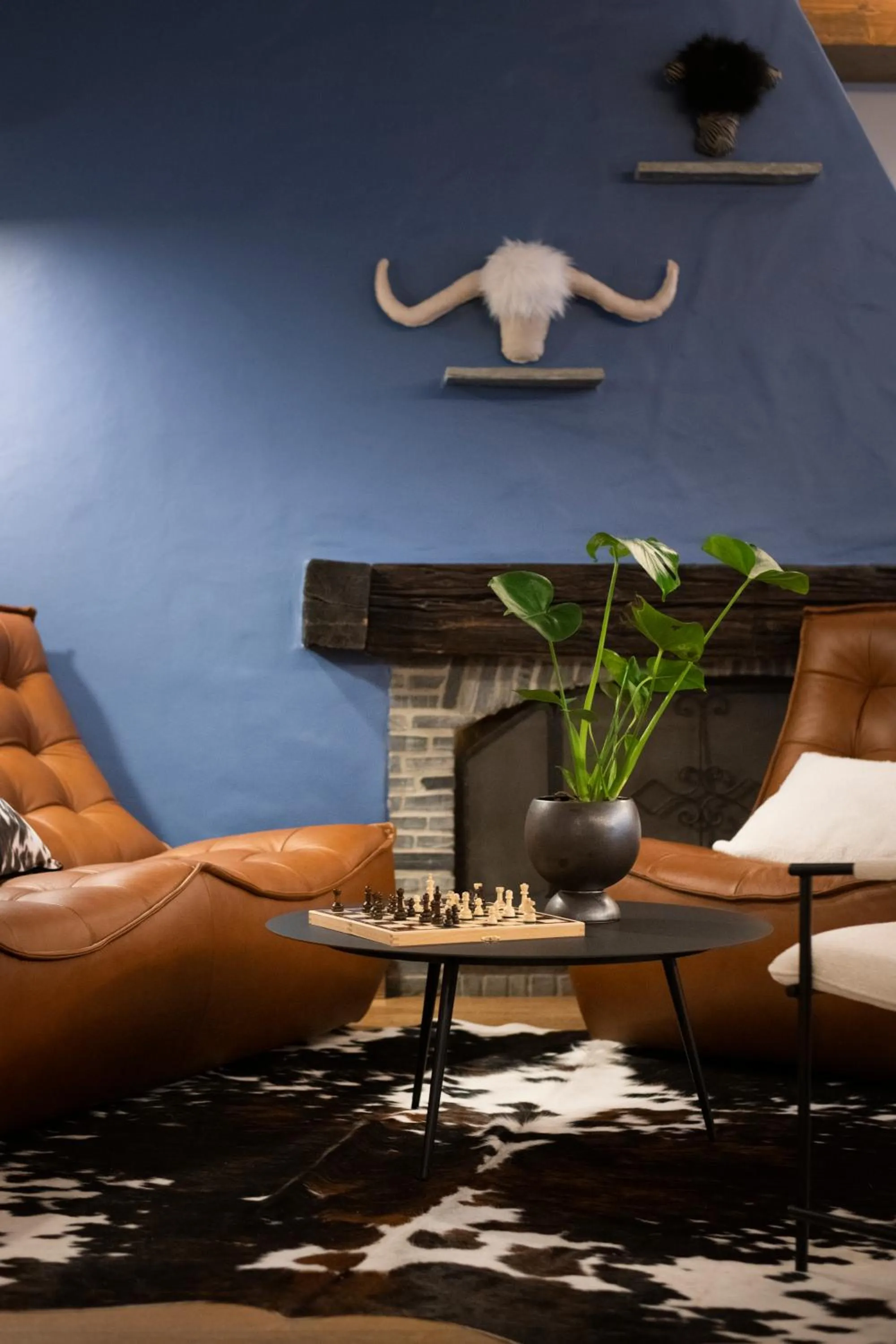 Living room in Hotel Olympic - Montana Center