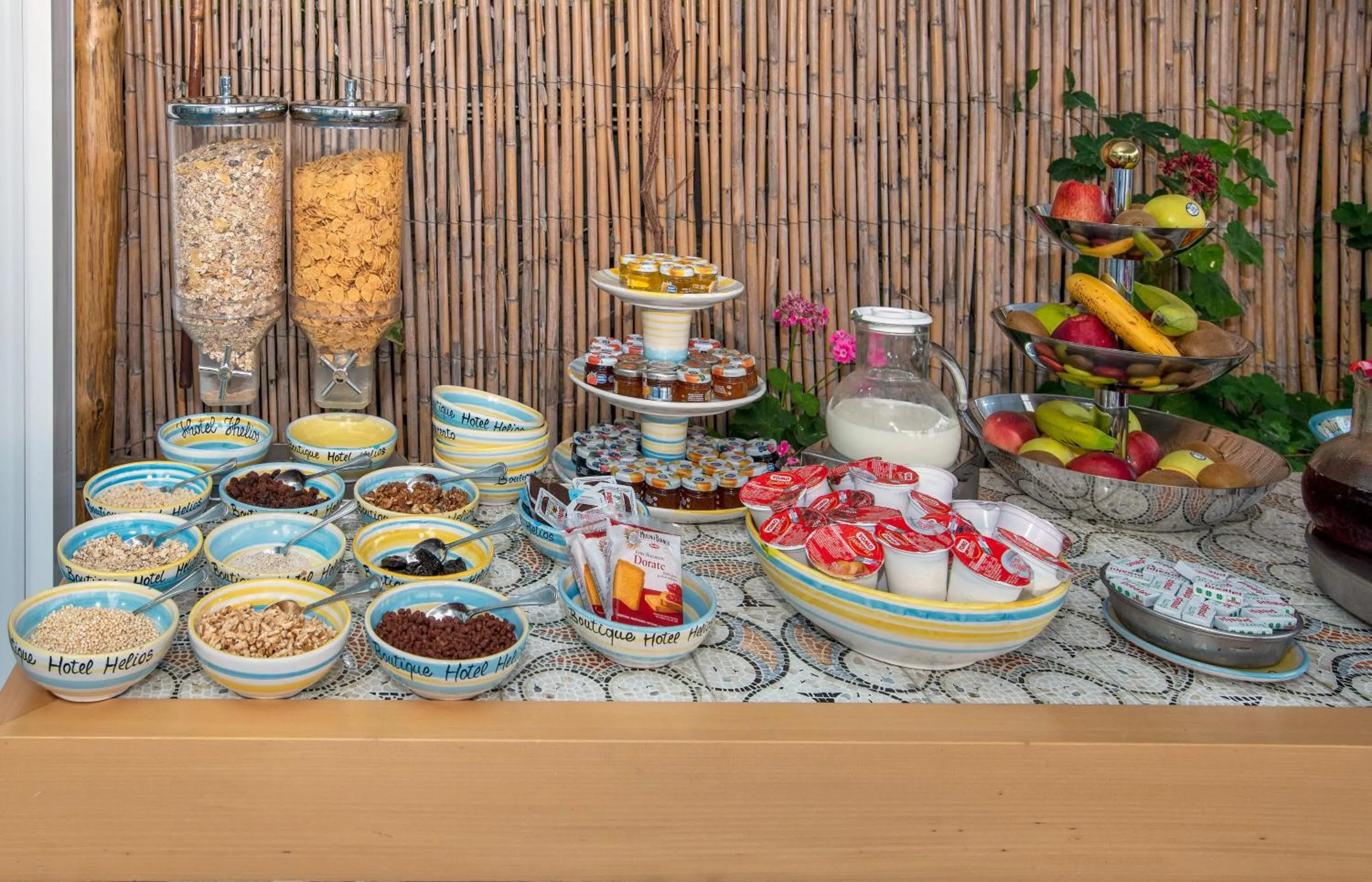 Buffet breakfast in Boutique Hotel Helios