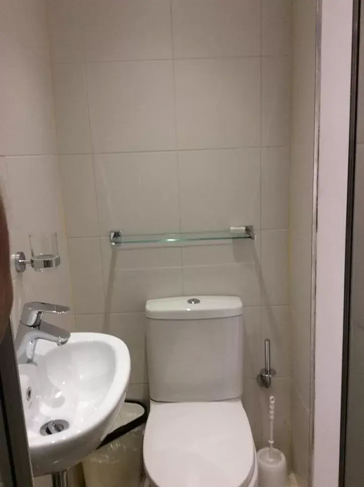 Toilet, Bathroom in Central Hotel