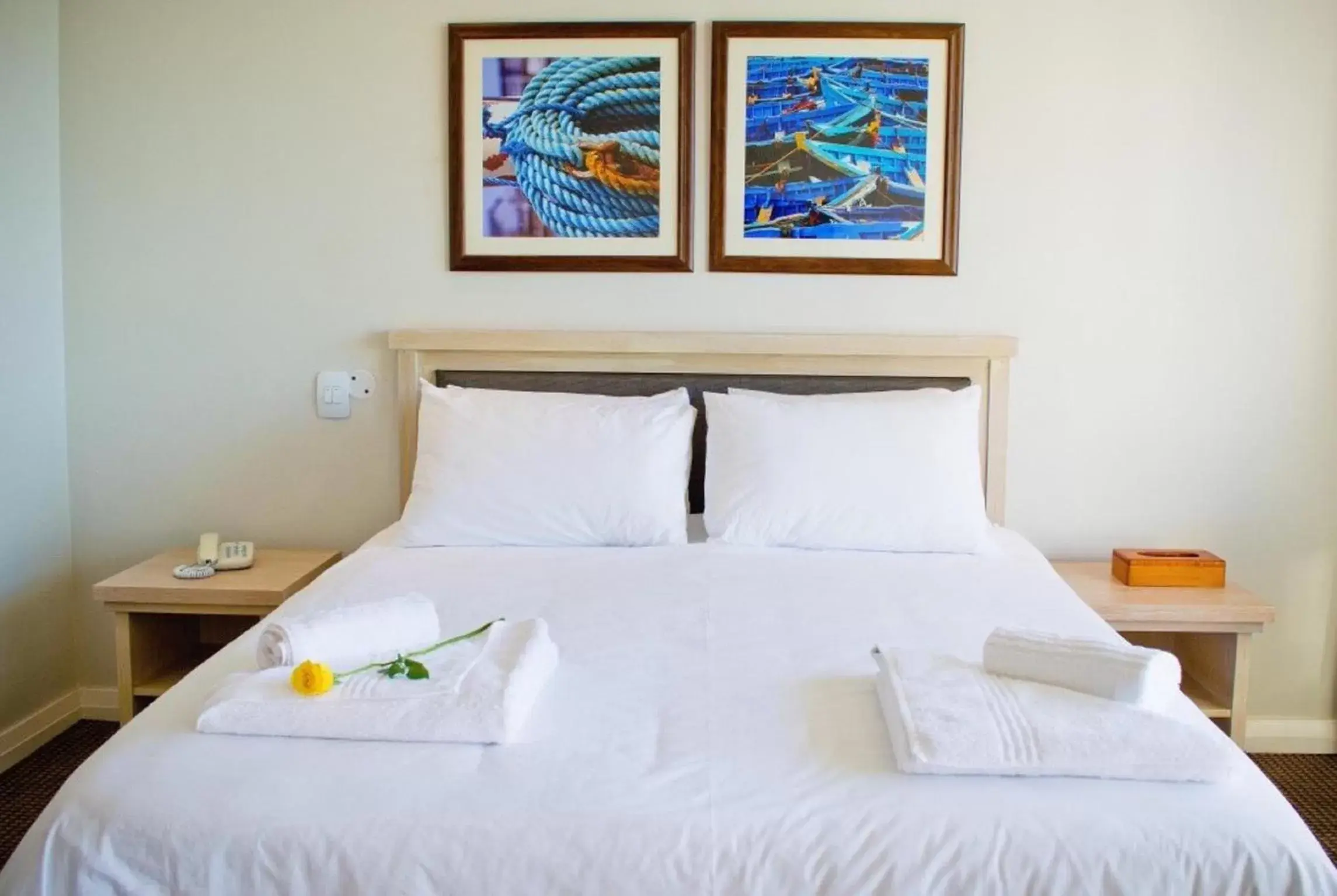 Bed in Blue Marlin Hotel by Dream Resorts