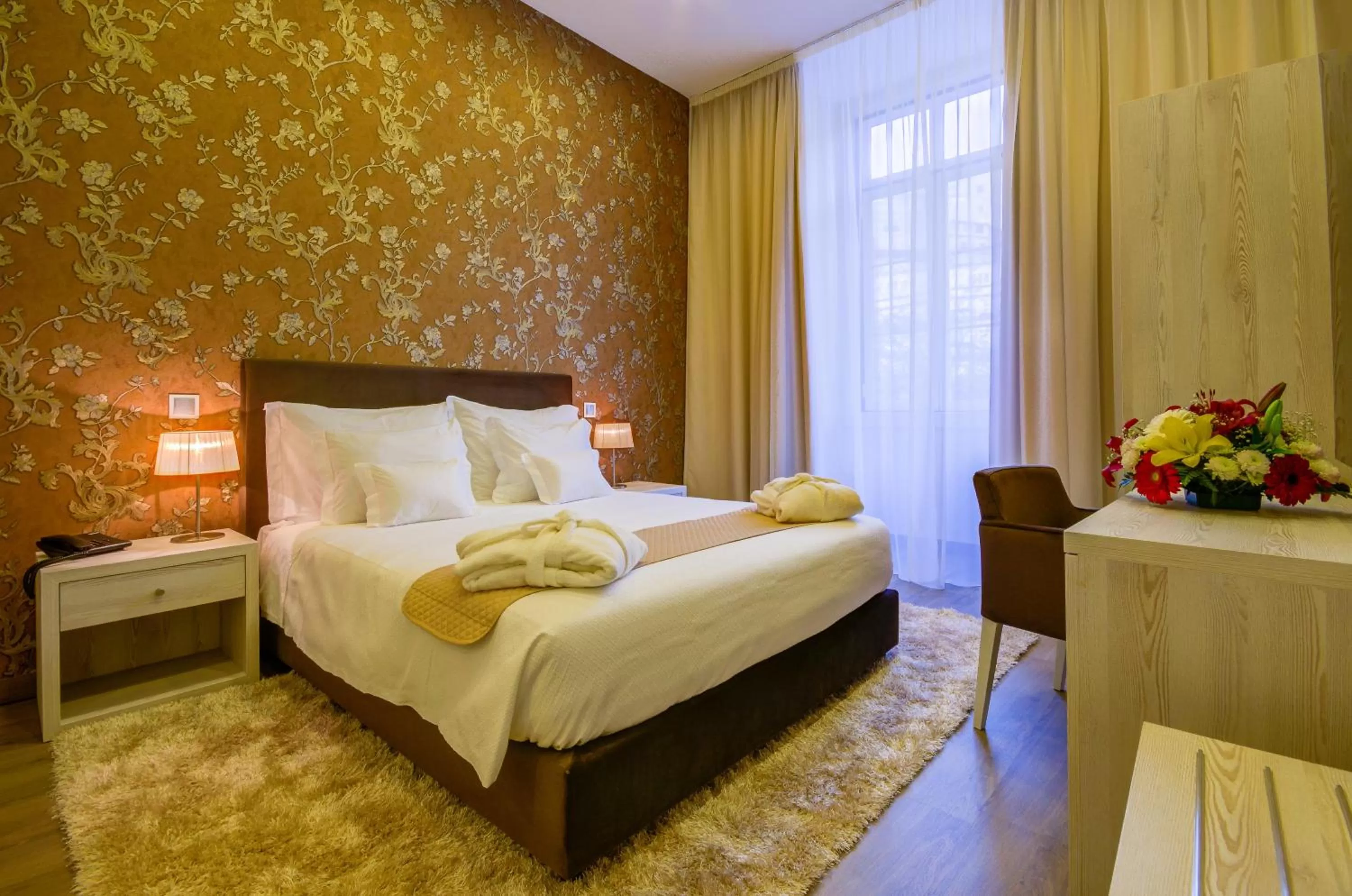 Photo of the whole room, Bed in Hotel INN Rossio