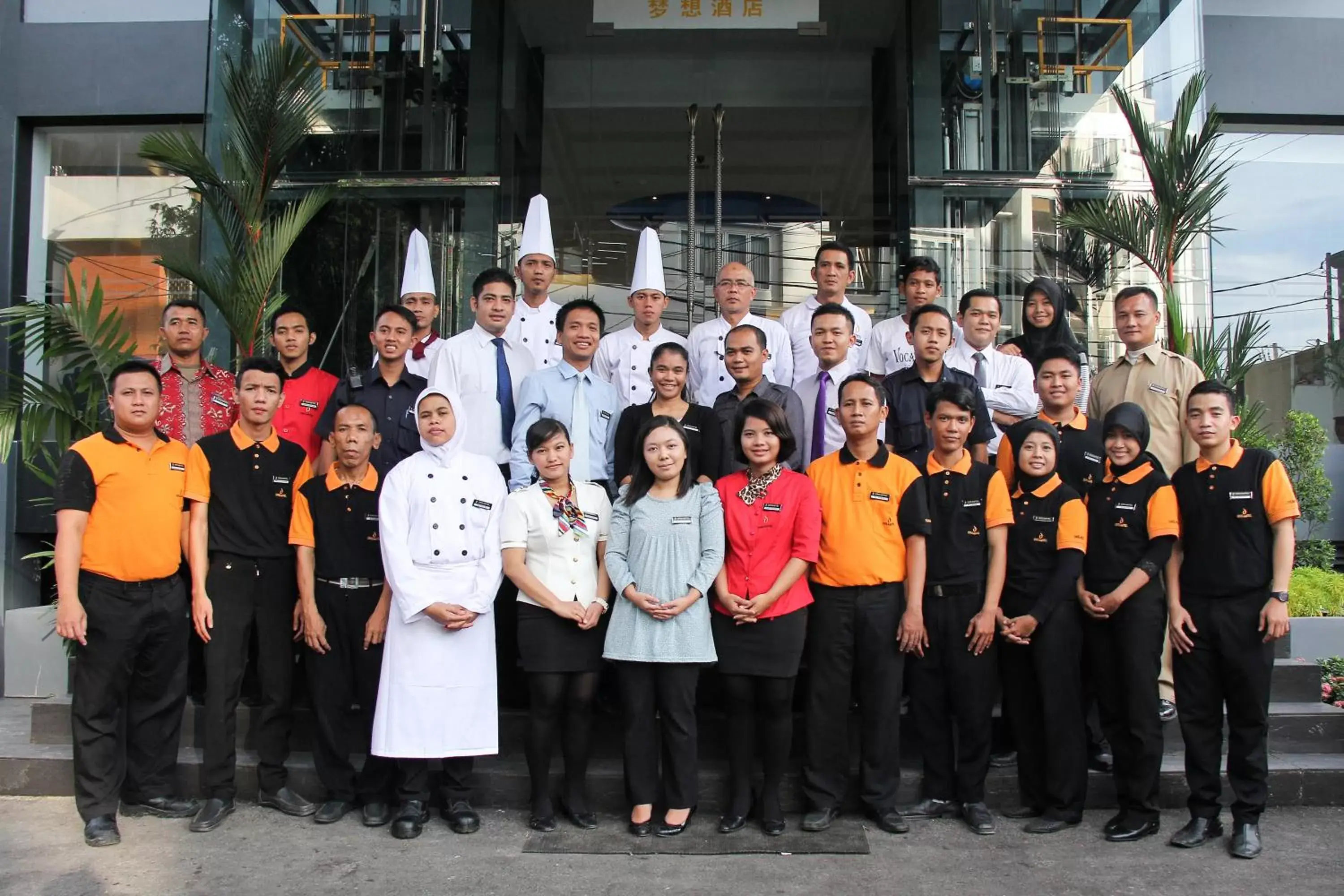 Staff in Dreamtel Jakarta