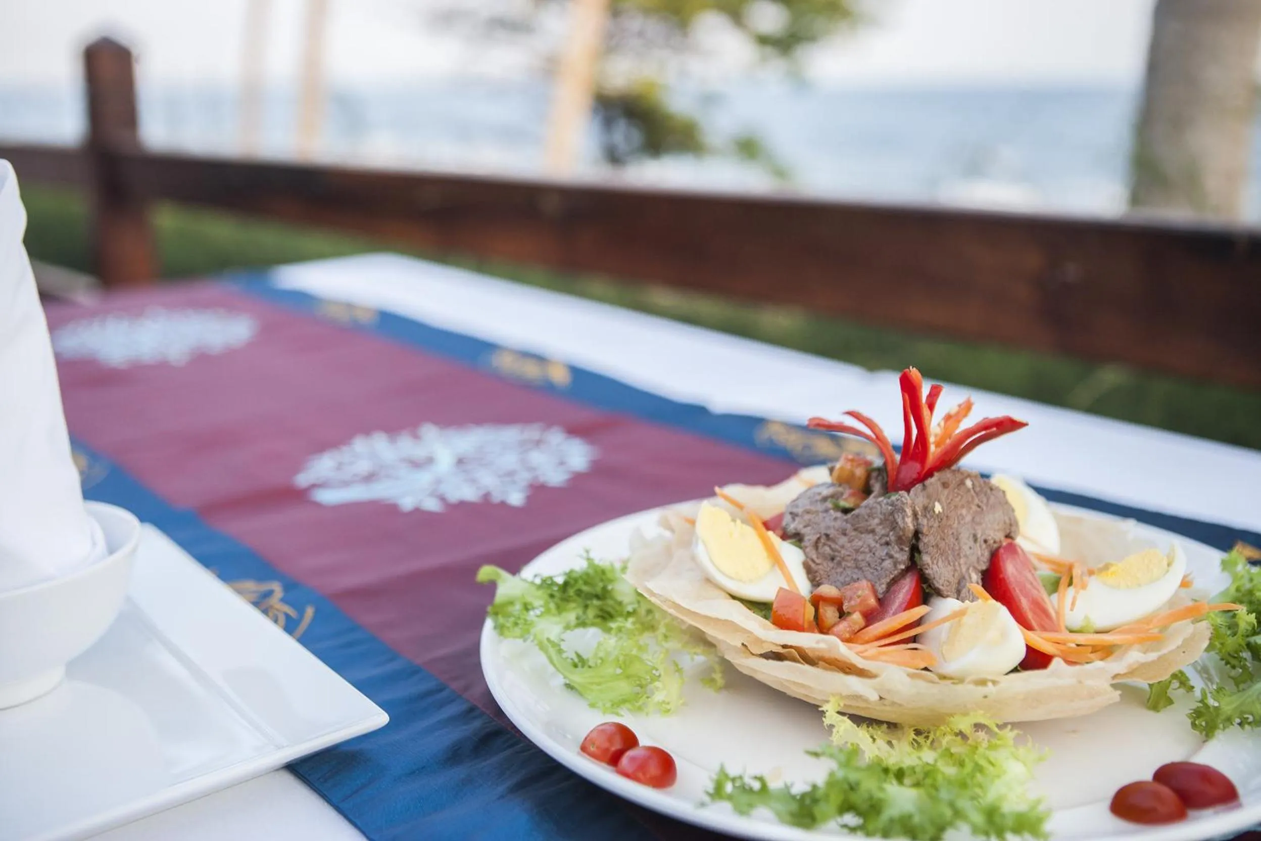 Food close-up in Aroma Beach Resort and Spa