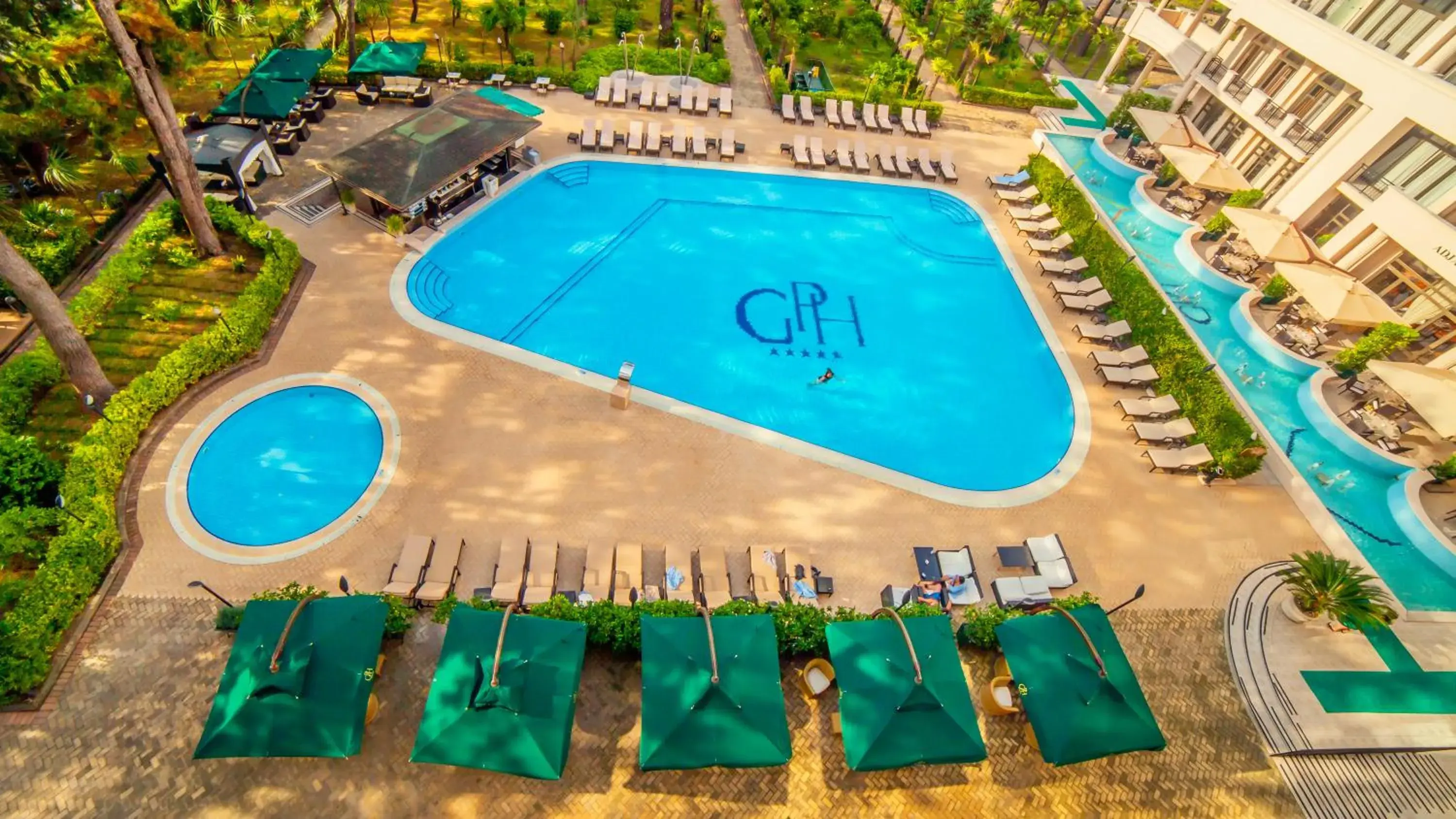 Swimming pool, Pool View in Kobuleti Georgia Palace Hotel & Spa