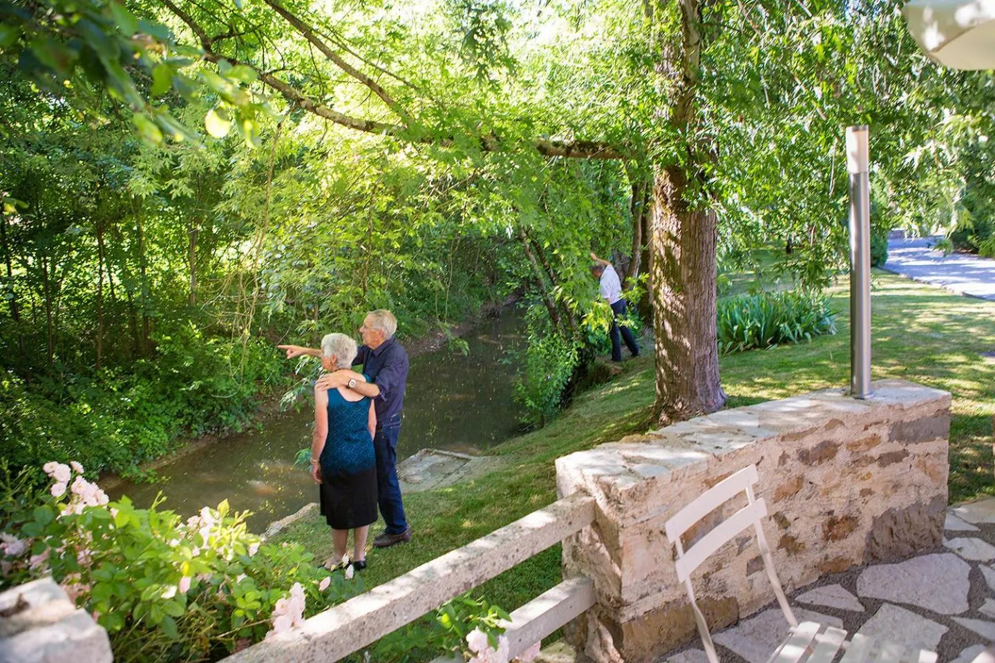 Garden in Logis Hotel - Restaurant - Spa - Le Relais de Farrou