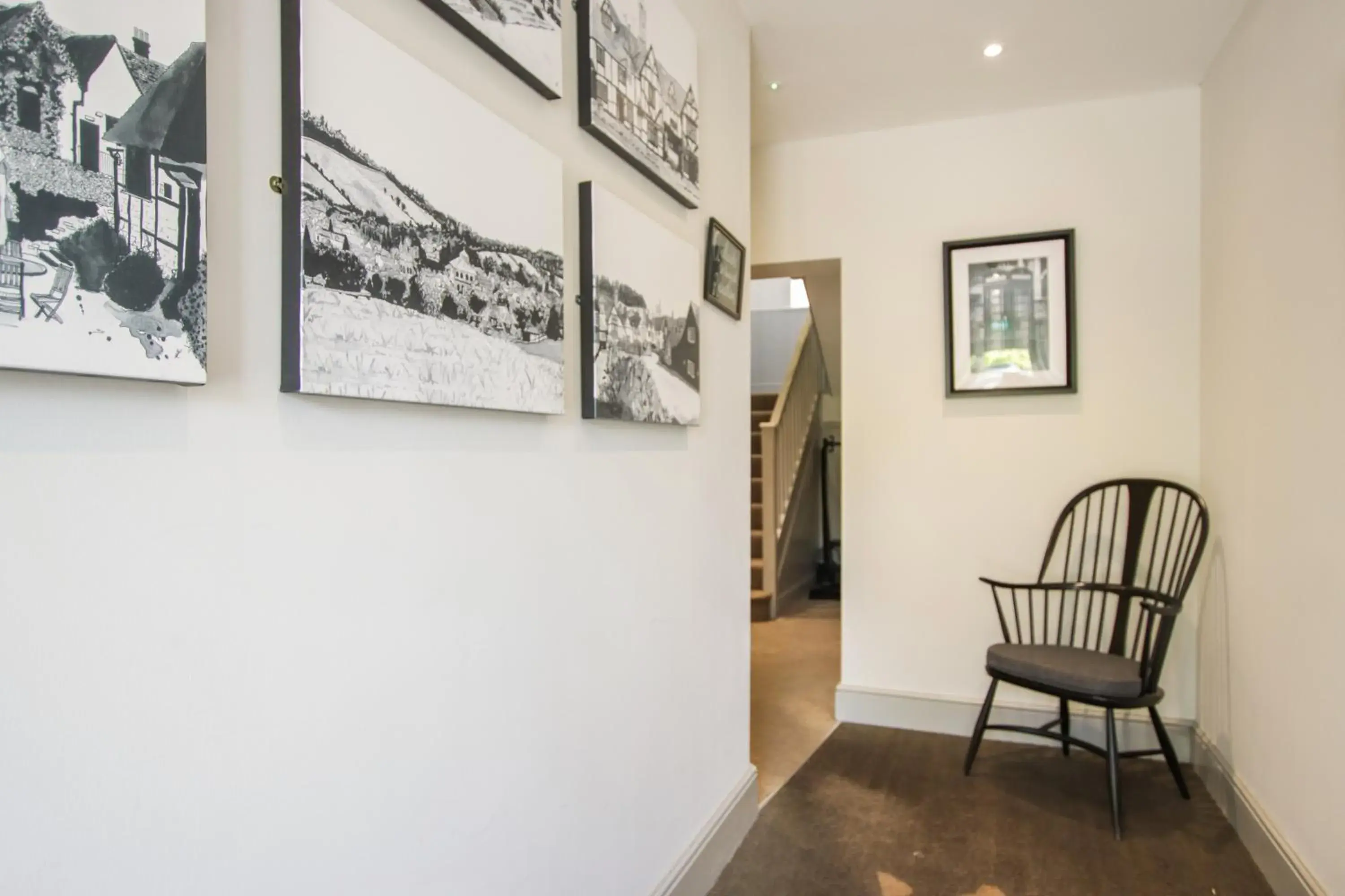 Lobby or reception in The Crown Lobby or reception in The Crown