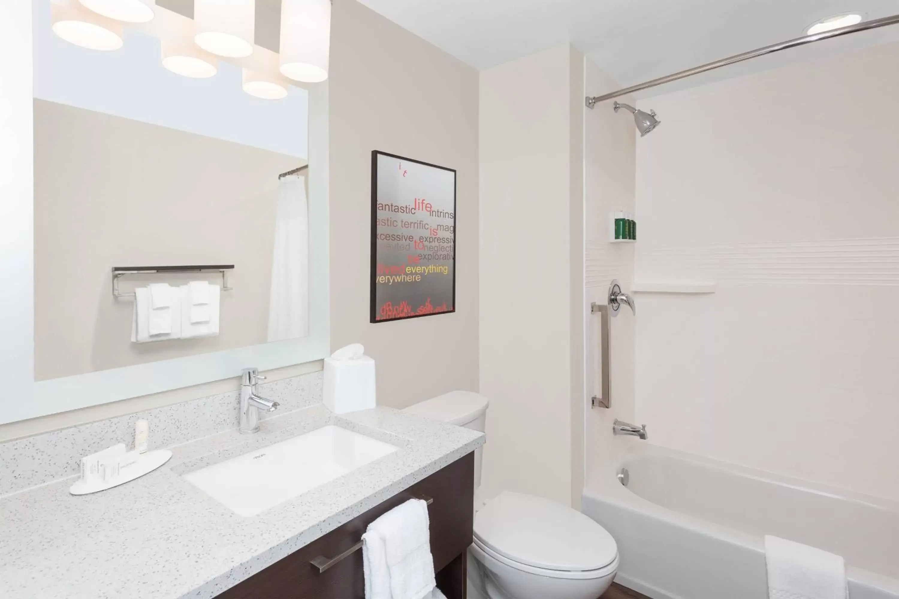 Bathroom in TownePlace Suites by Marriott Titusville Kennedy Space Center