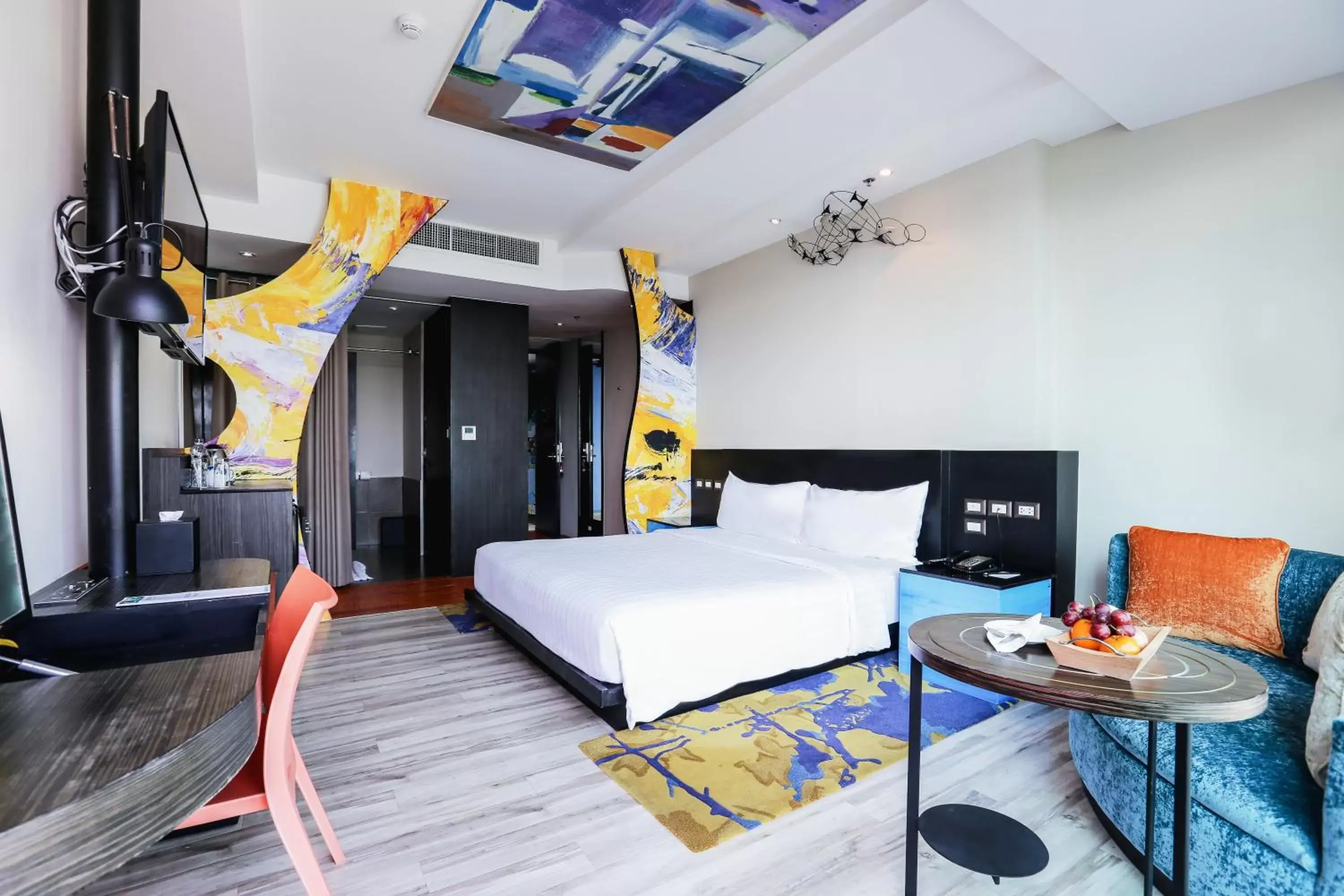 Bedroom, Bed in Siam@Siam Design Hotel Pattaya