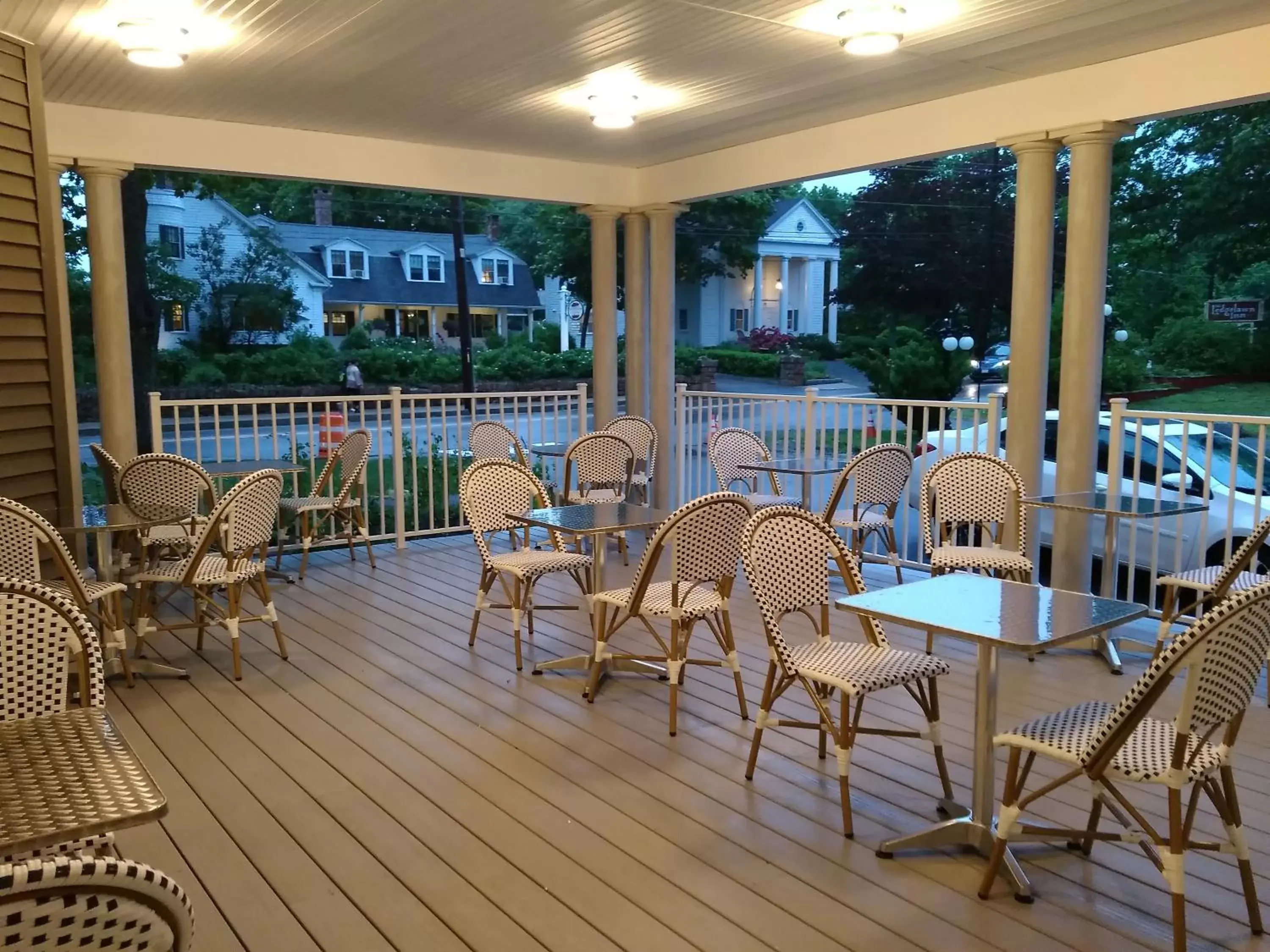 Patio, Restaurant/Places to Eat in The Inn on Mount Desert