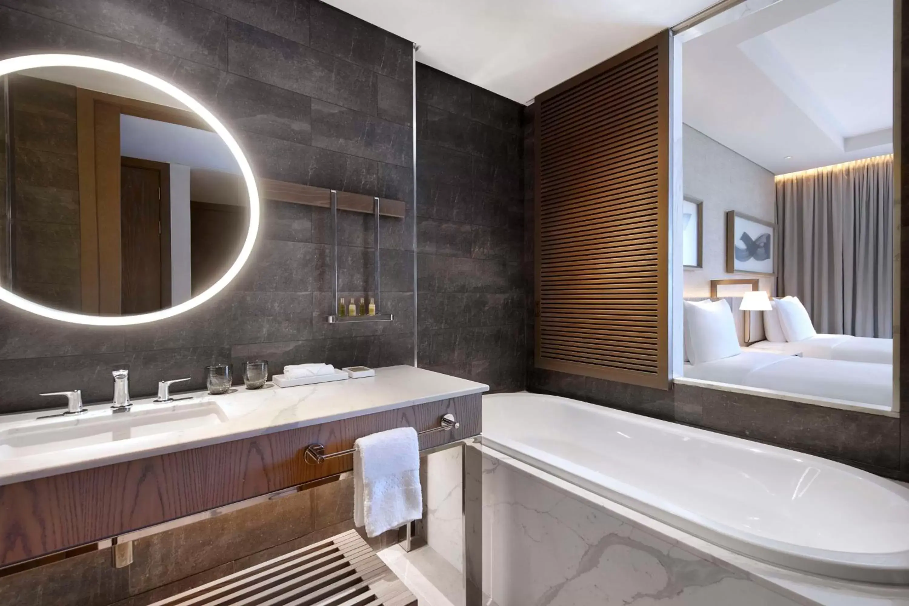 Toilet, Bathroom in Hilton Abu Dhabi Yas Island