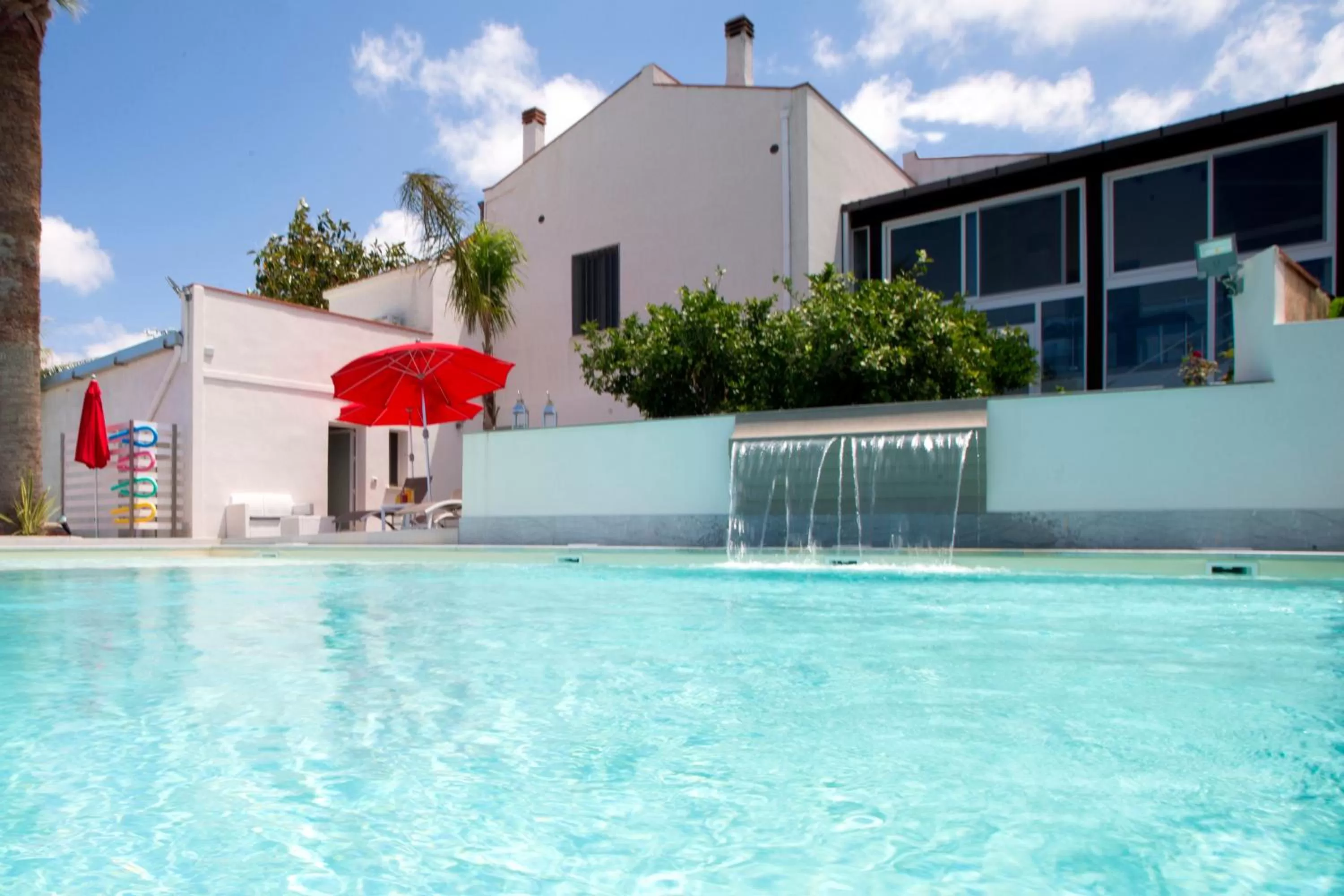 Swimming pool in La Rocca Scavata