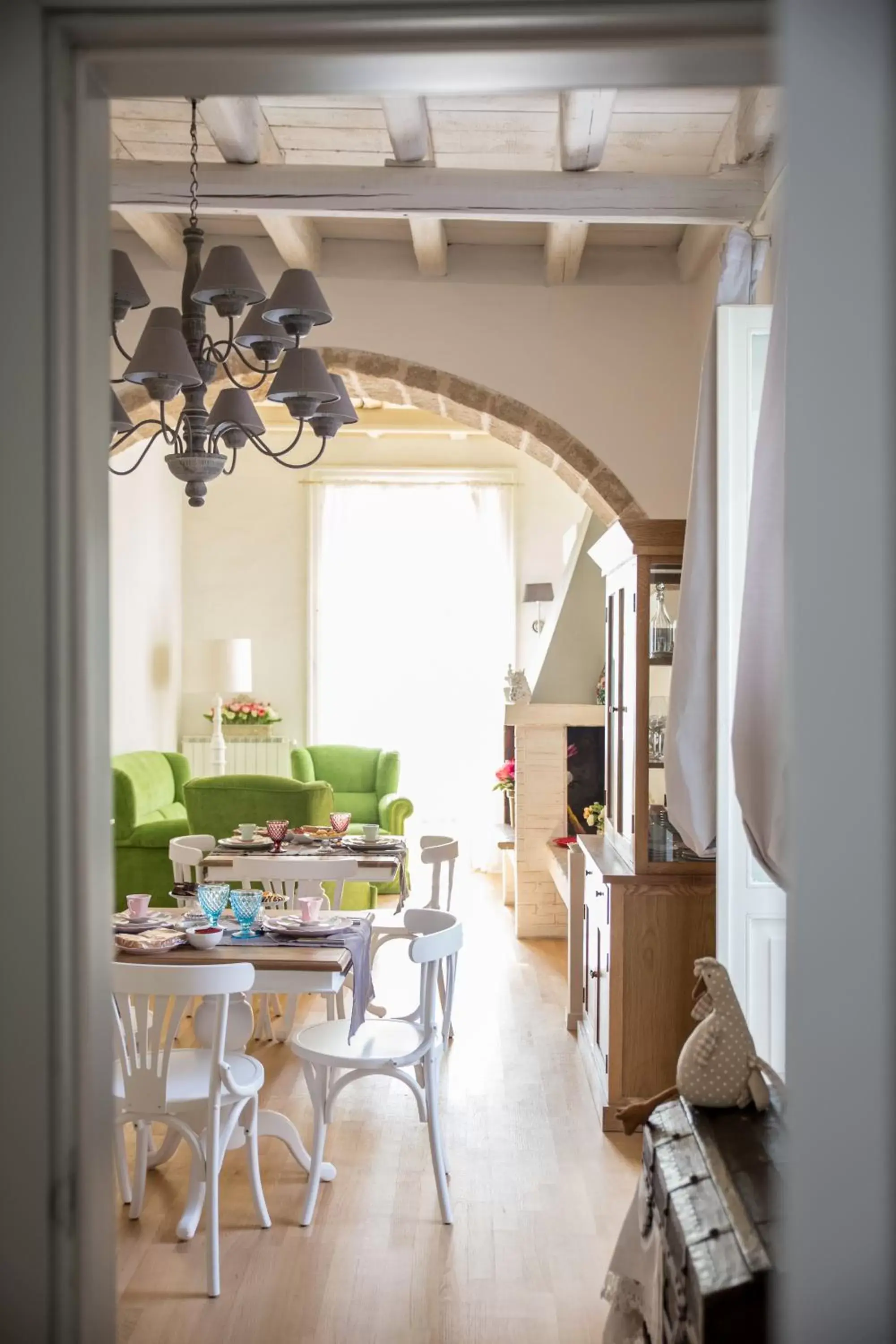 Living room, Dining Area in Palazzo Siena De Facendis