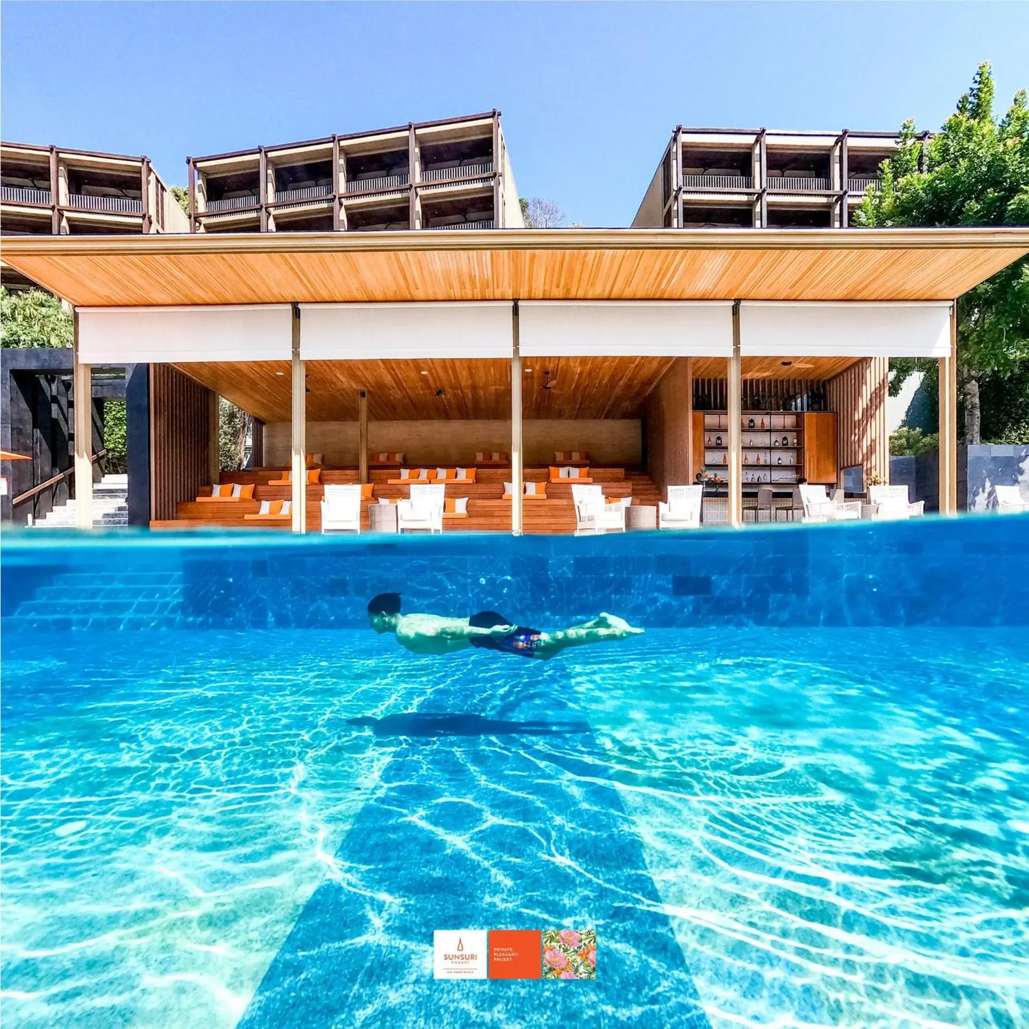 Swimming pool in Sunsuri Phuket - SHA Plus Swimming pool in Sunsuri Phuket - SHA Plus