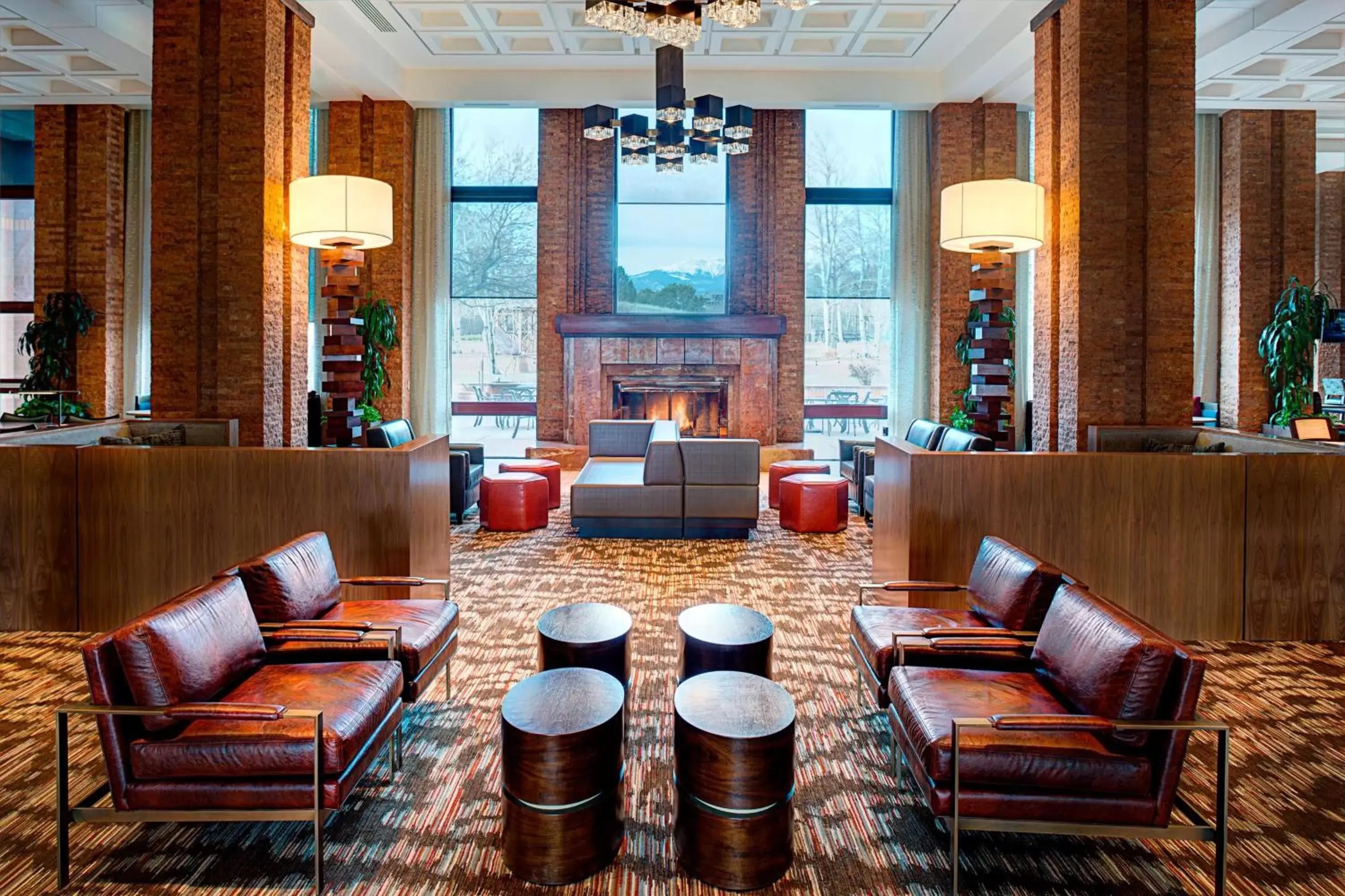 Lobby or reception in Colorado Springs Marriott