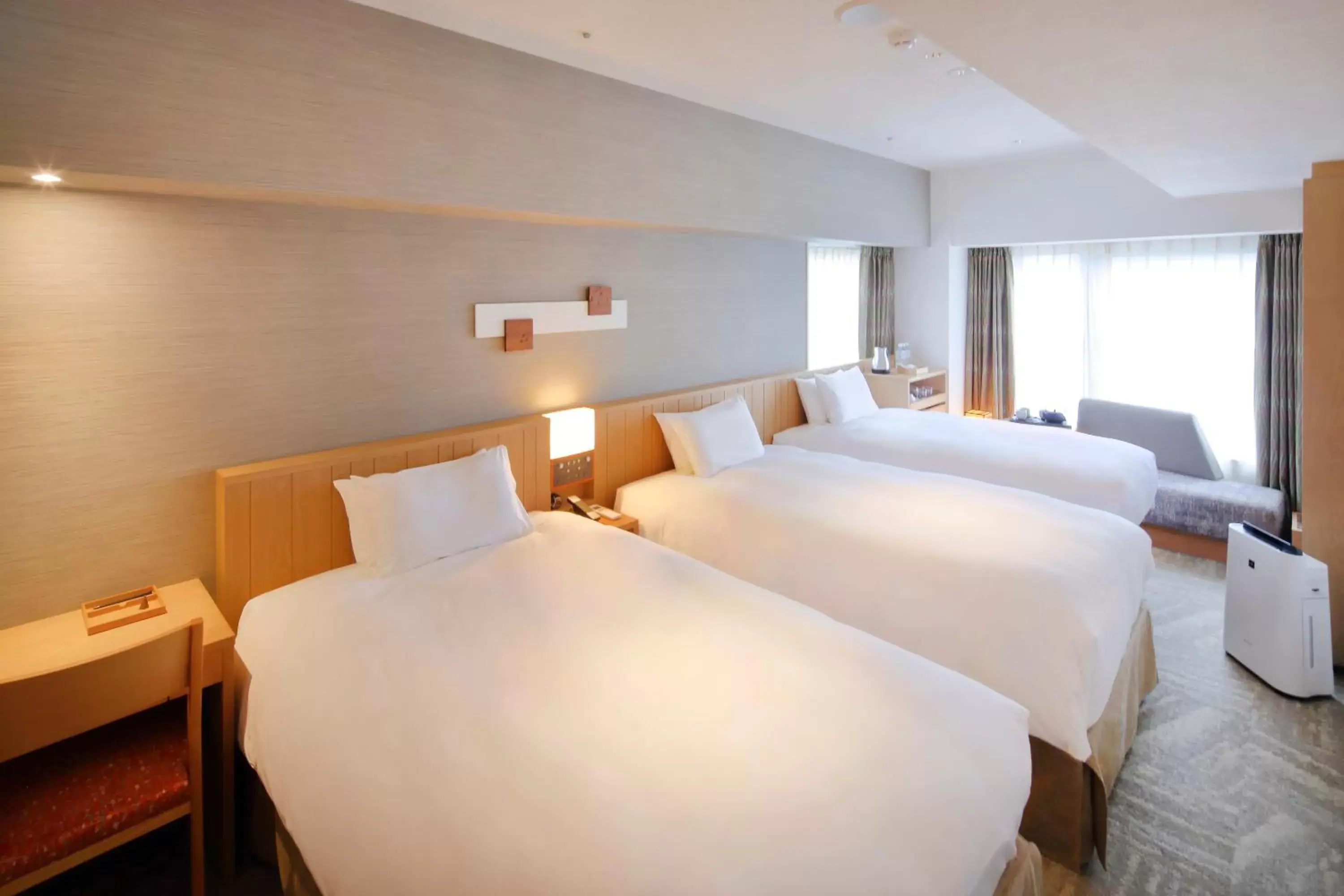 Bed in SH by the square hotel Kyoto Kiyamachi