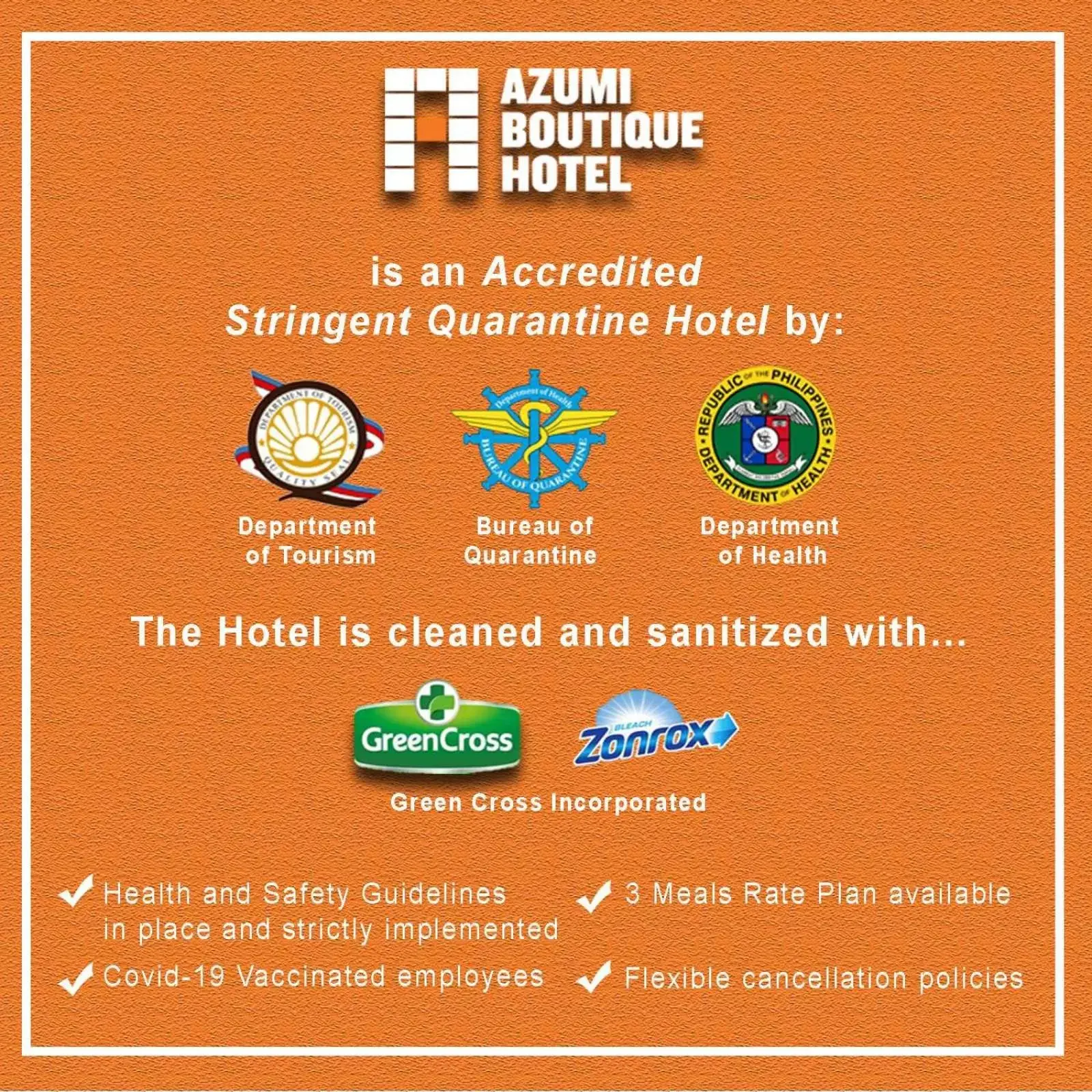 Property building in Azumi Boutique Hotel, Multiple Use Hotel Staycation Approved
