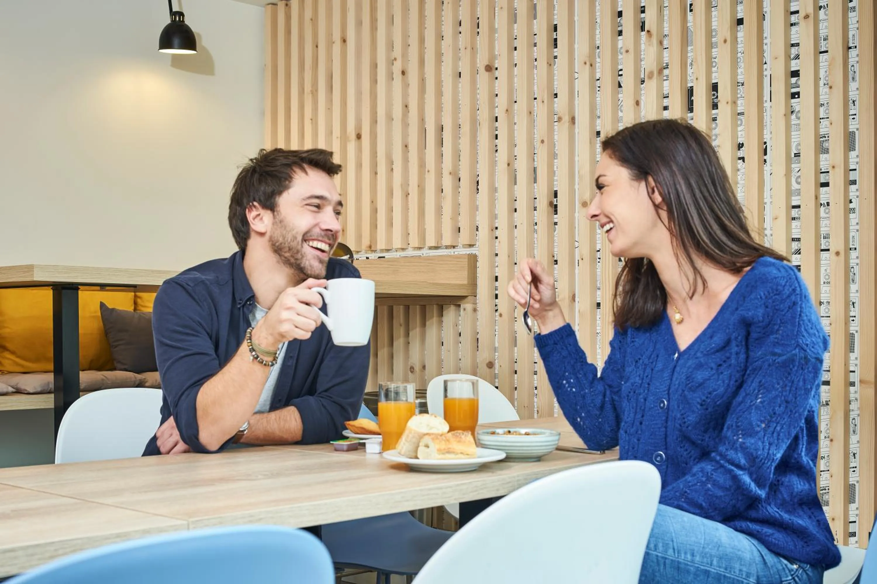 Breakfast in Aparthotel Adagio Access Paris Saint-Denis Pleyel