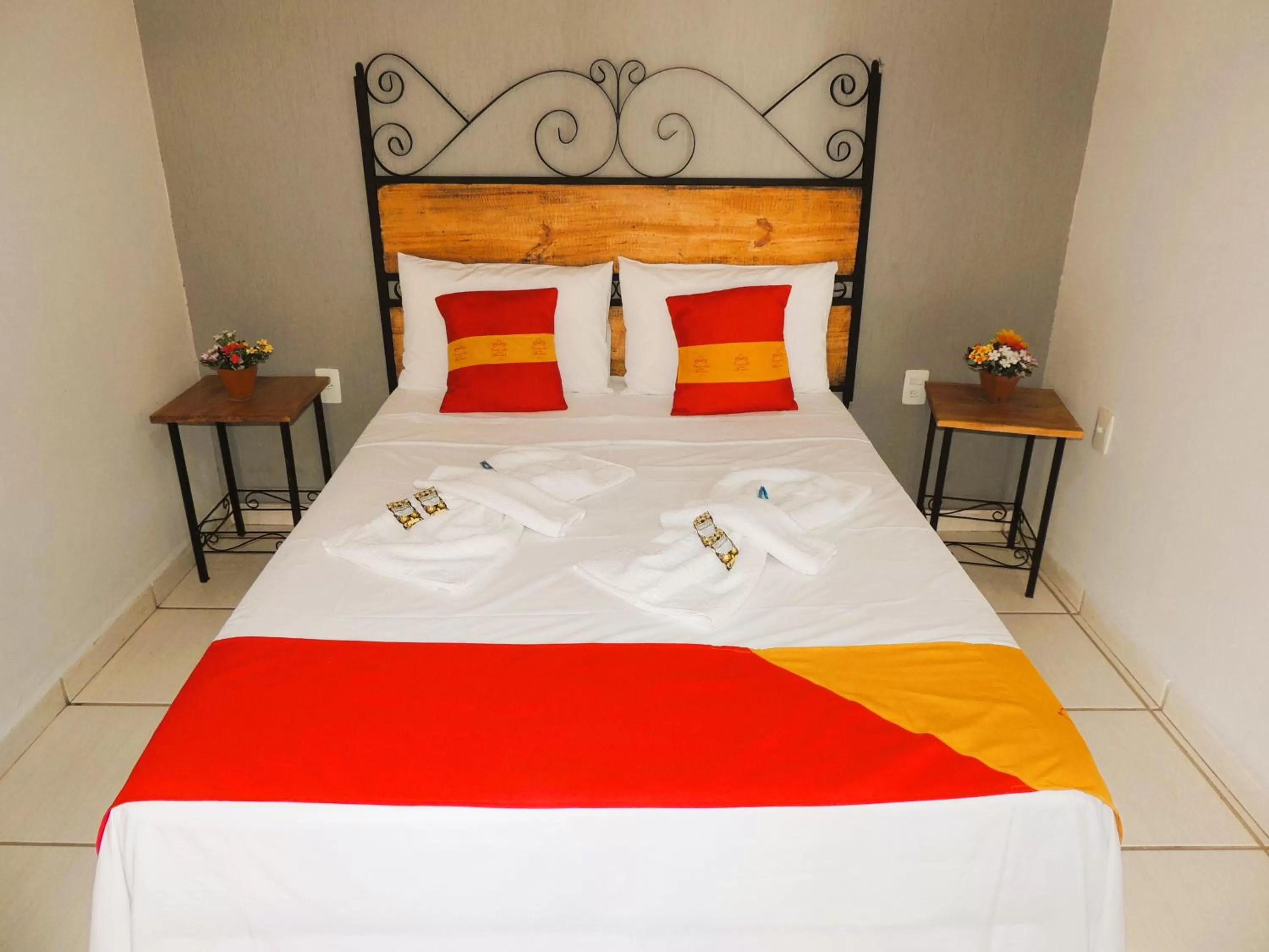 Bedroom, Bed in Pousada Caminho Dos Sinos