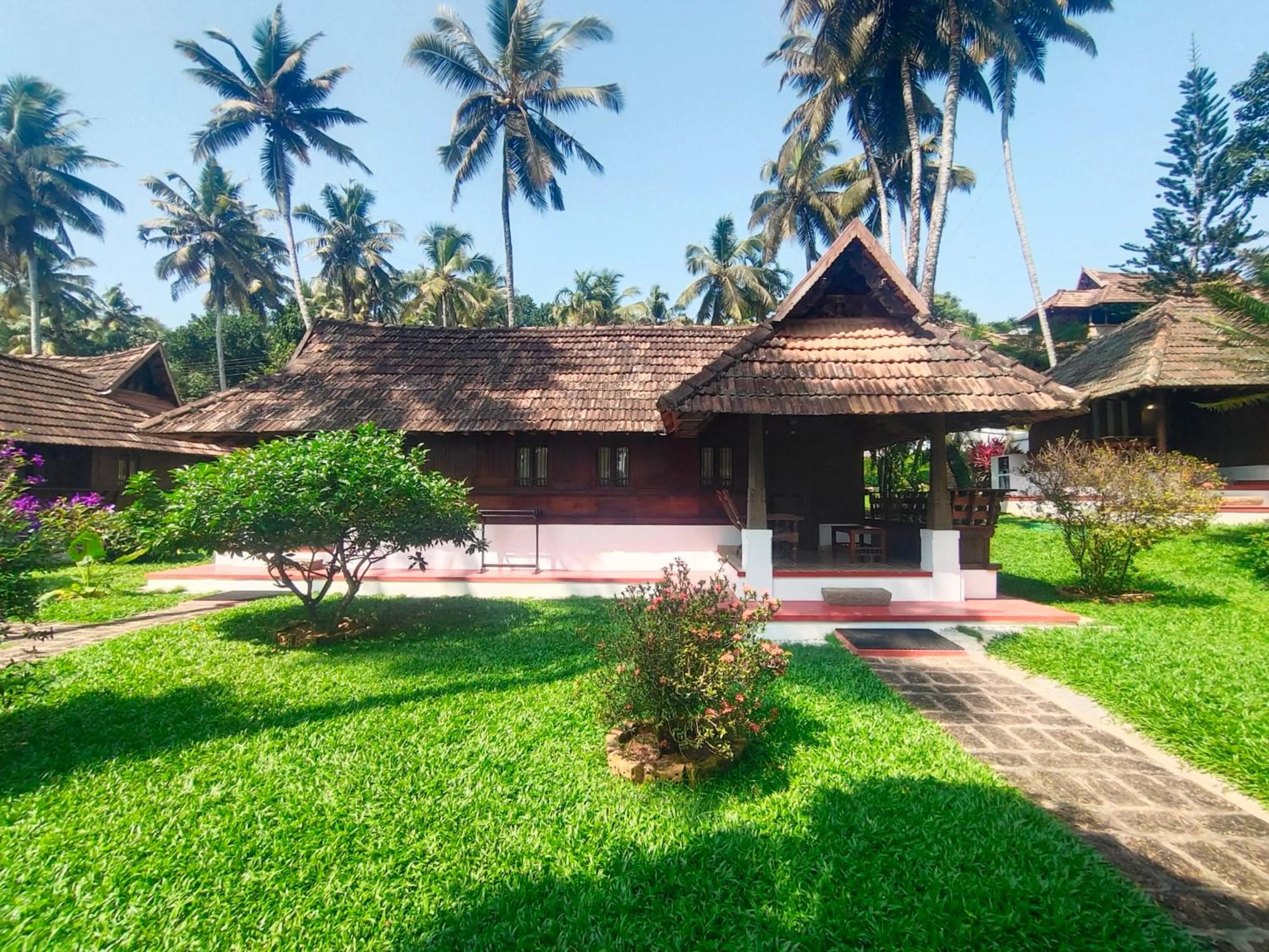 Property building in The Travancore Heritage Beach Resort