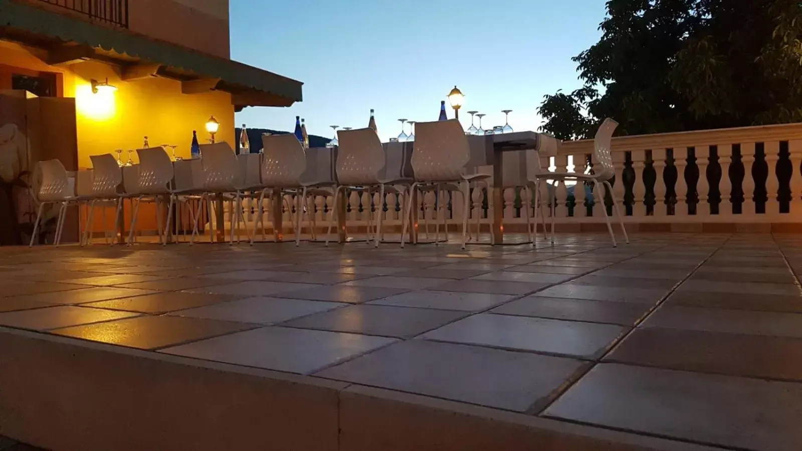 Balcony/Terrace in Hotel La Valle dell'Aquila