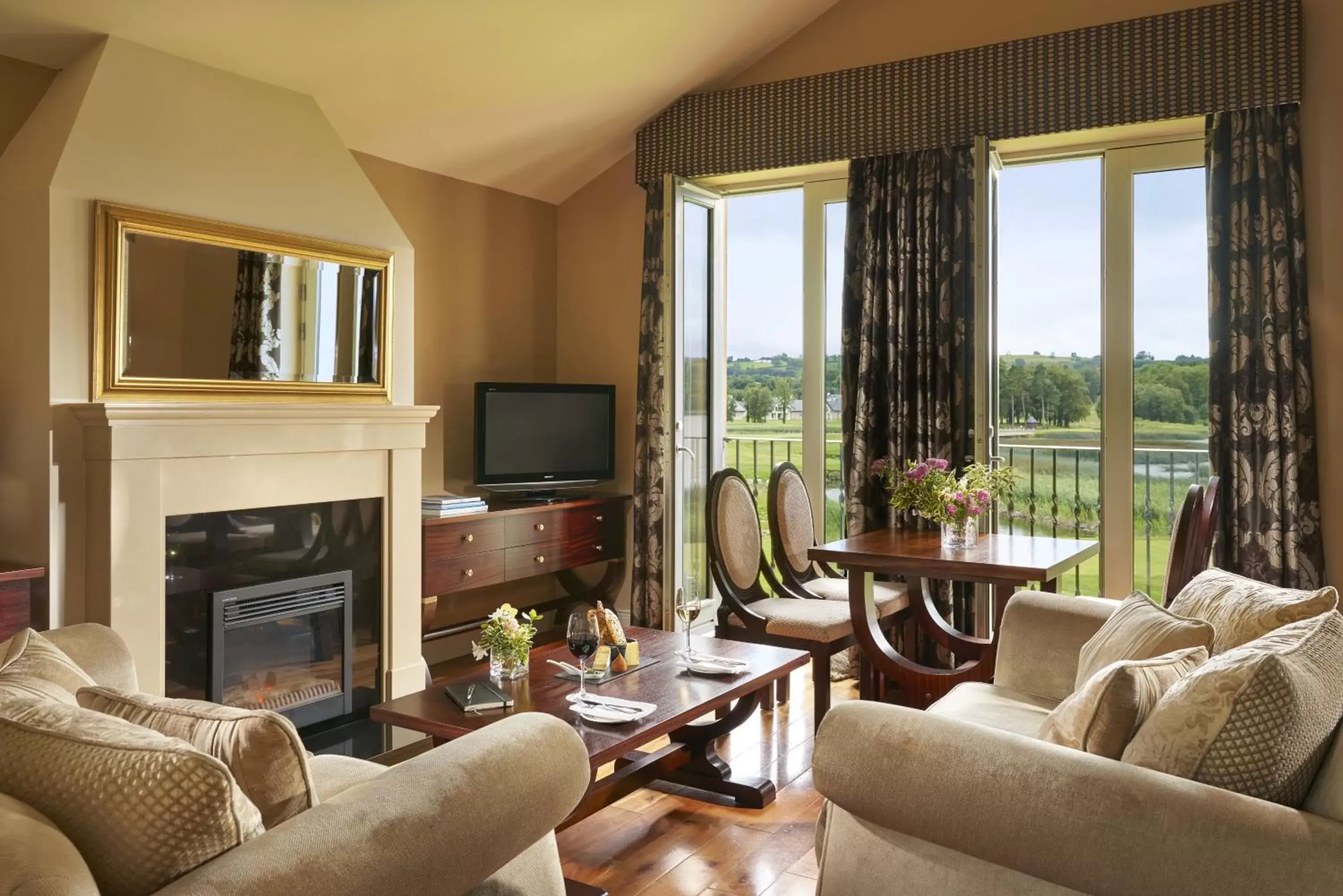 Living room, Seating Area in Lough Erne Resort