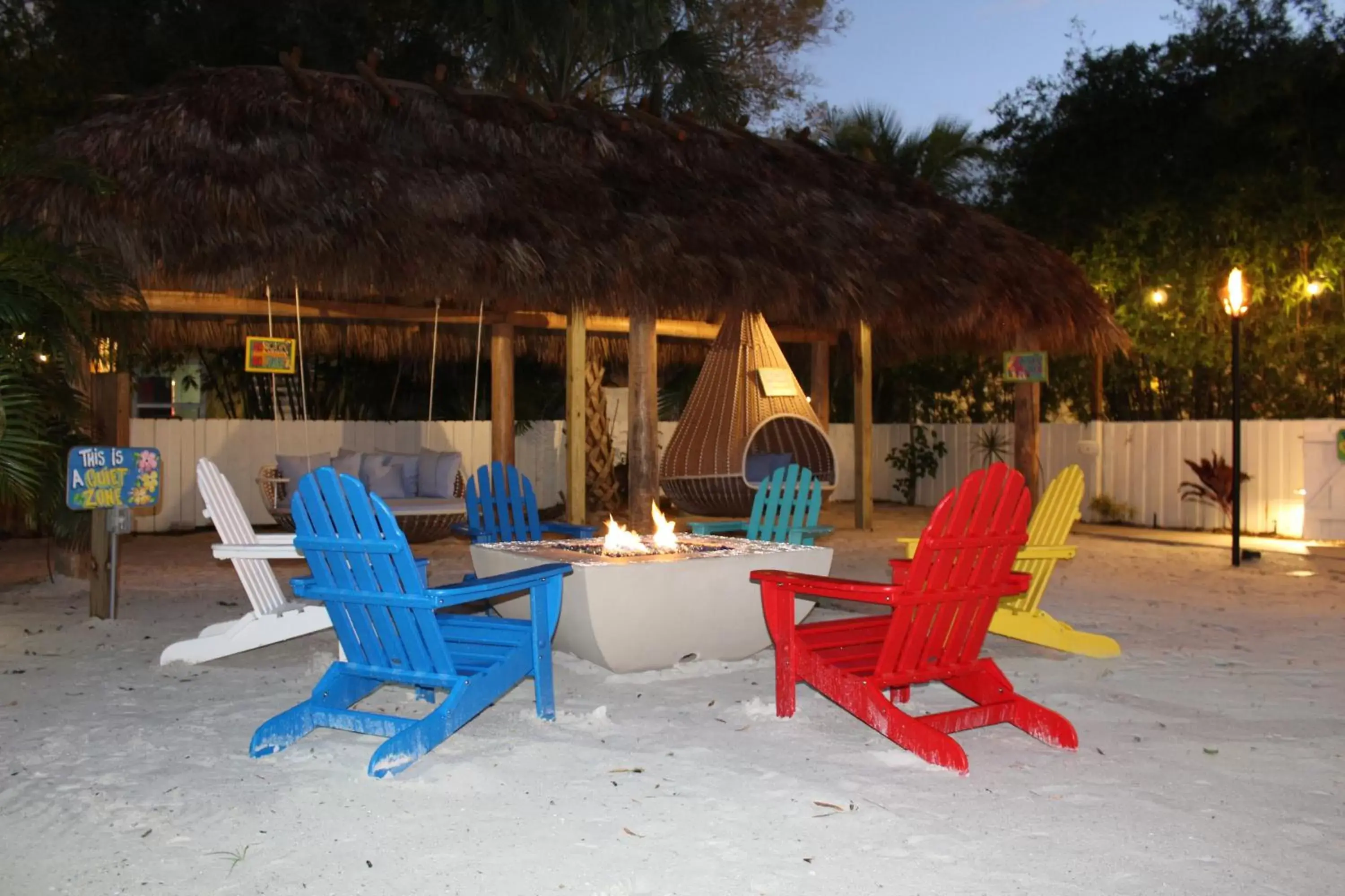 Garden in Siesta Key Palms Resort