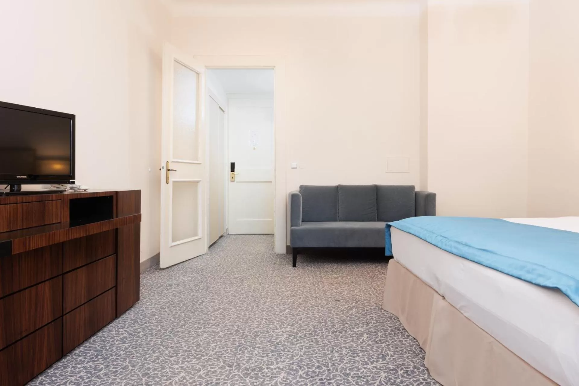 Bedroom, Bed in OREA Spa Hotel Bohemia Mariánské Lázně