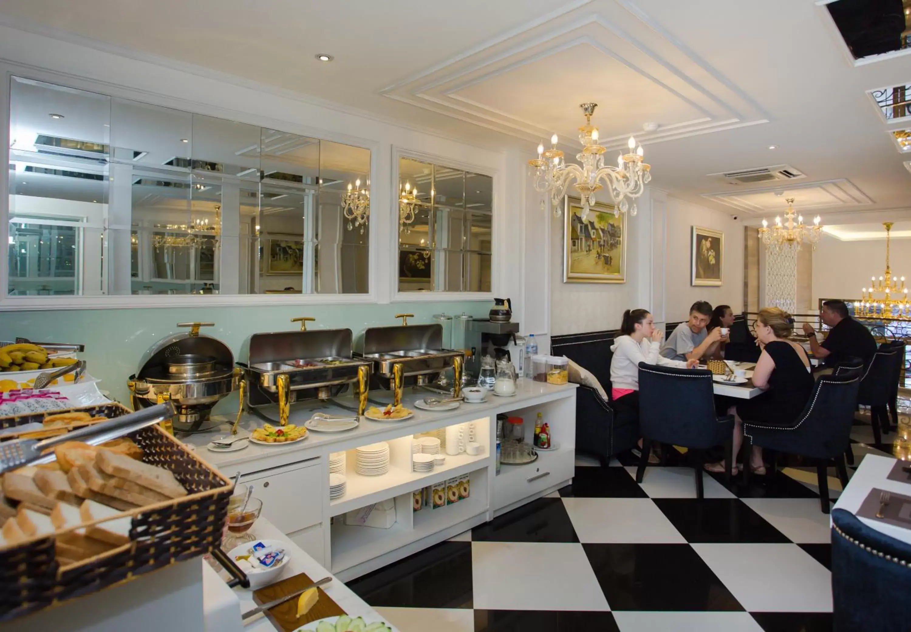 Buffet breakfast, Restaurant/Places to Eat in Luxury Old Quarter Hotel & Gym