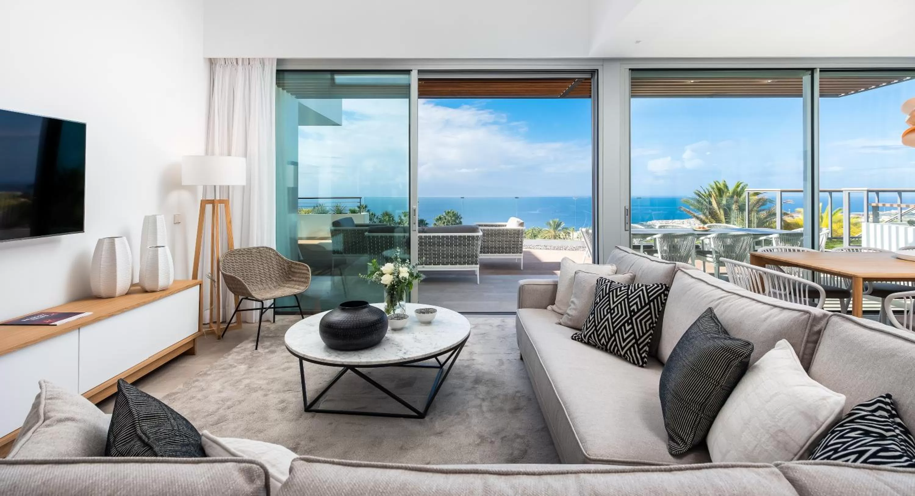 Living room in Los Jardines de Abama Suites & Villas