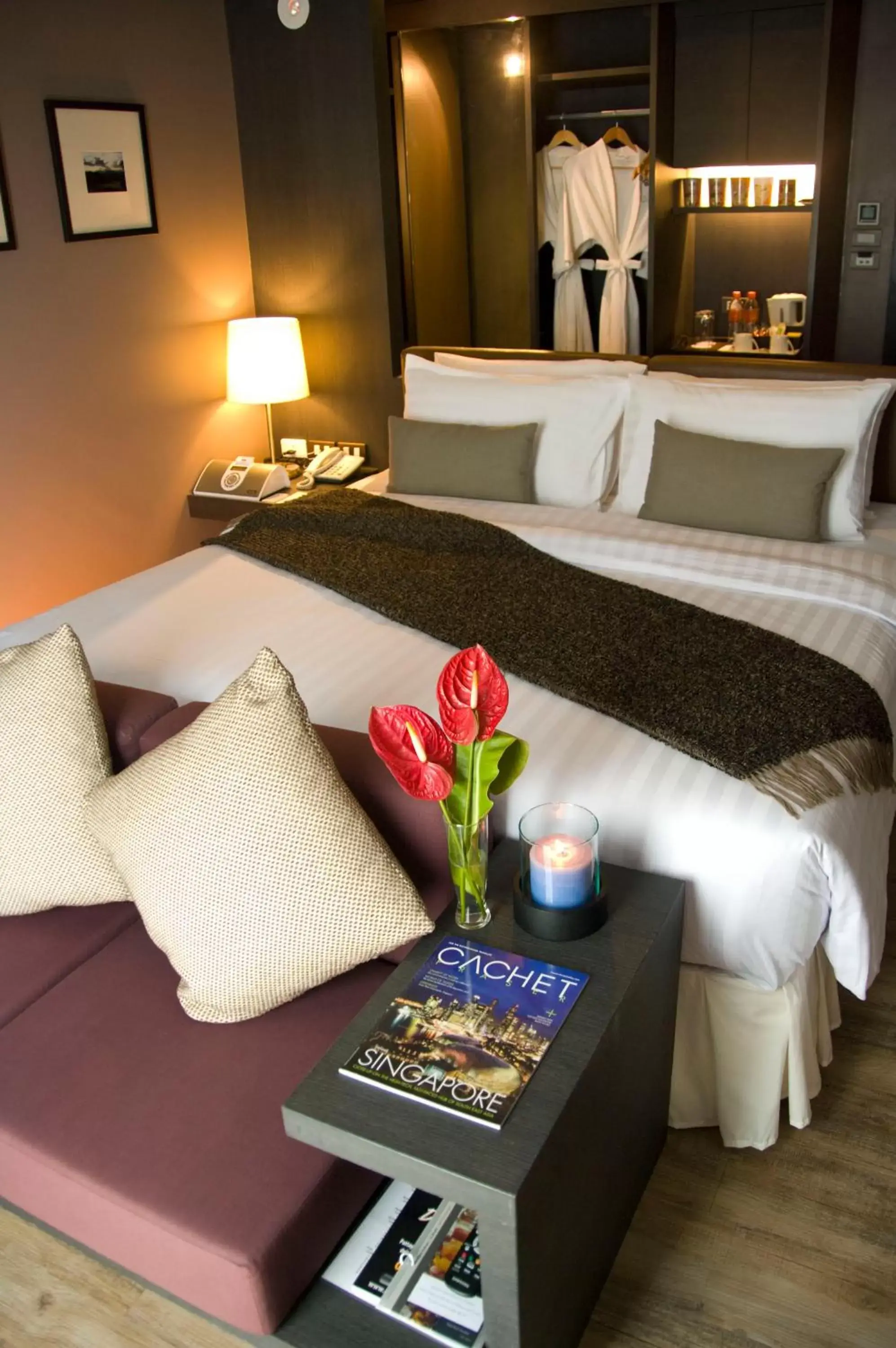 Bed in AYA Boutique Hotel Pattaya - SHA Plus Bed in AYA Boutique Hotel Pattaya - SHA Plus