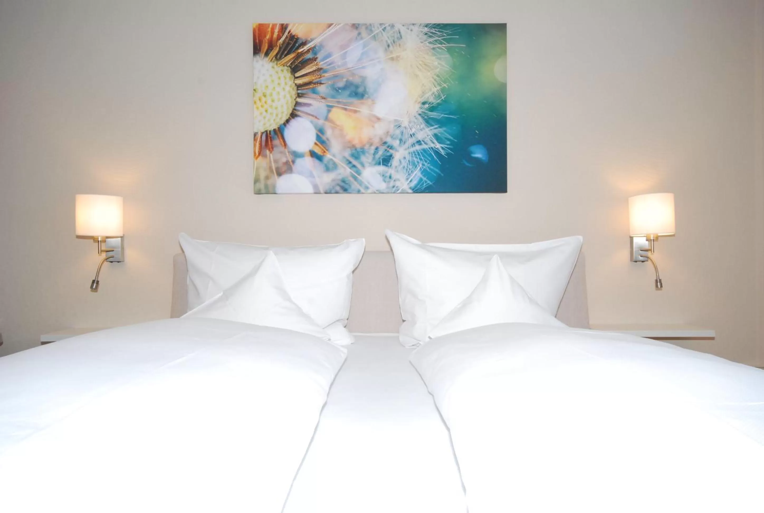 Bed in Hotel Colosseum