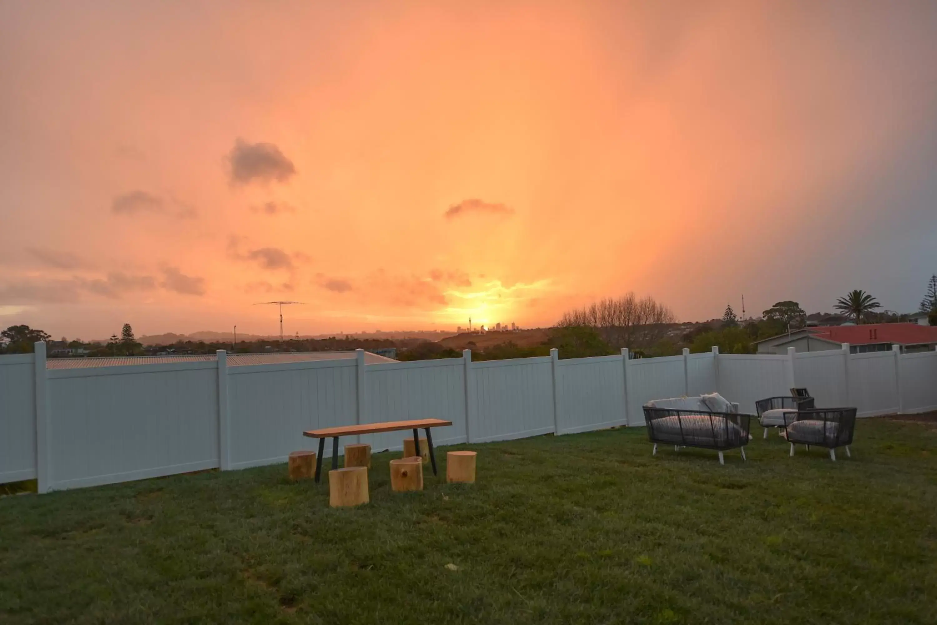 Garden view in Regal Residency Garden view in Regal Residency