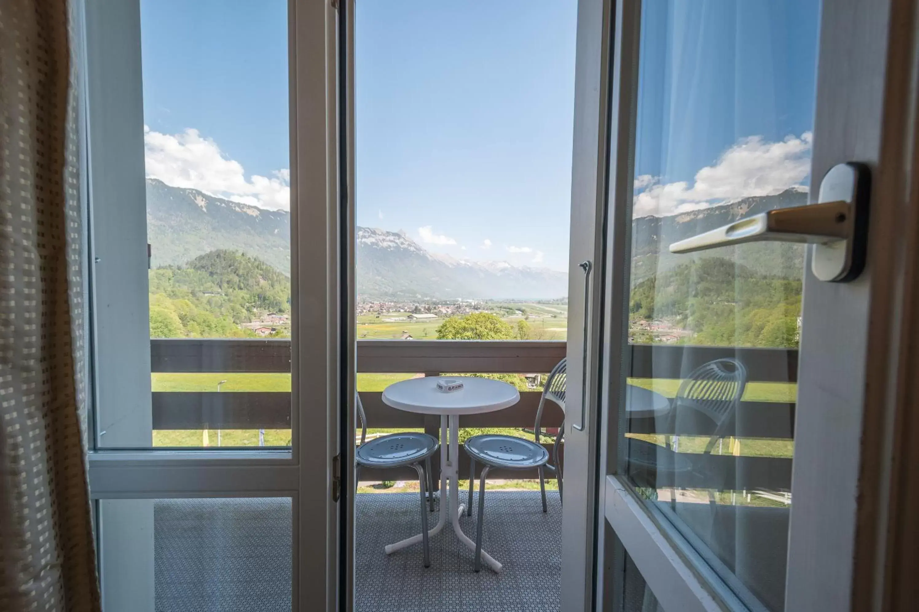 Balcony/Terrace, Mountain View in Hotel Berghof Amaranth