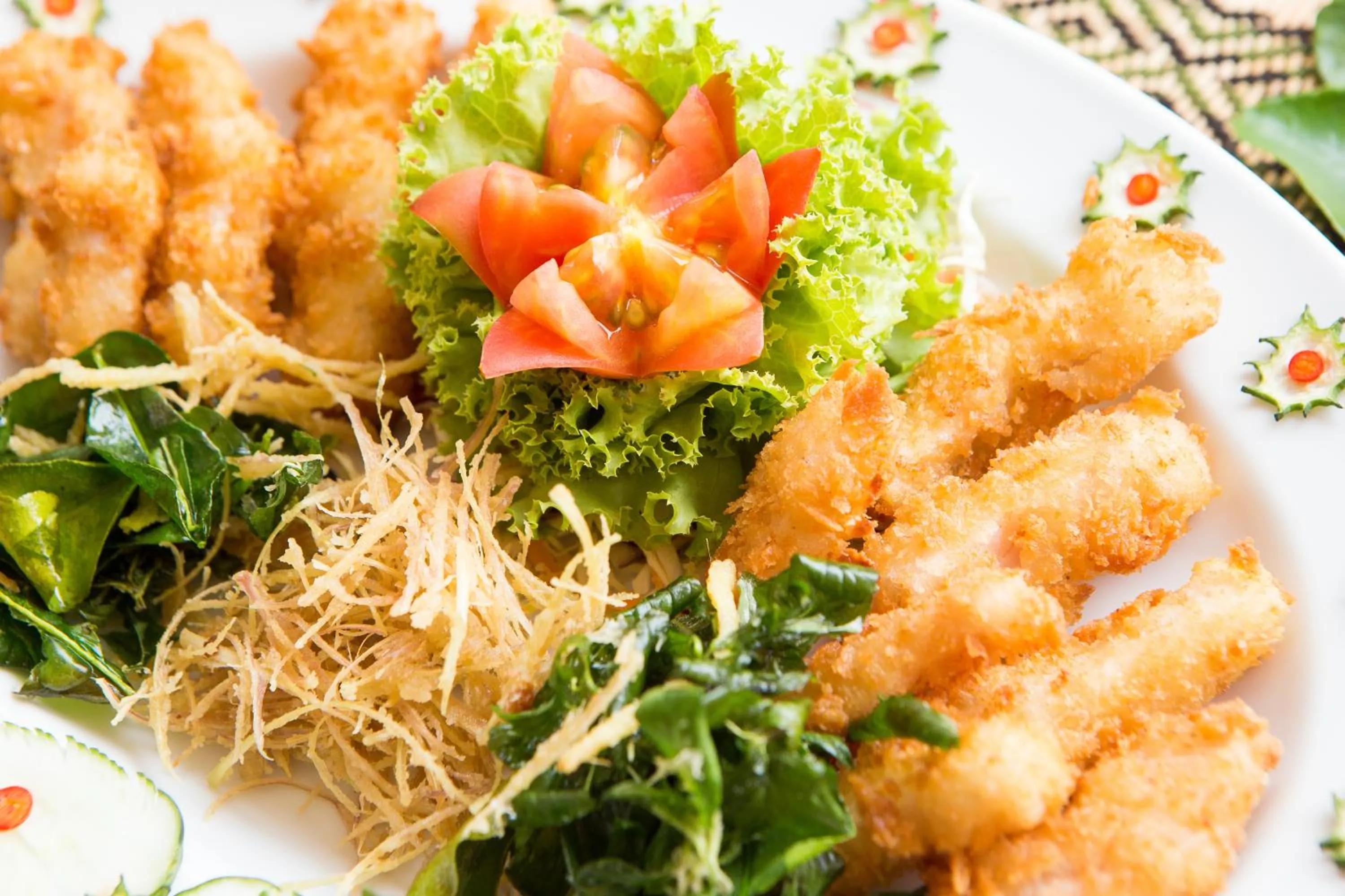 Food close-up in Phayao Gateway Hotel