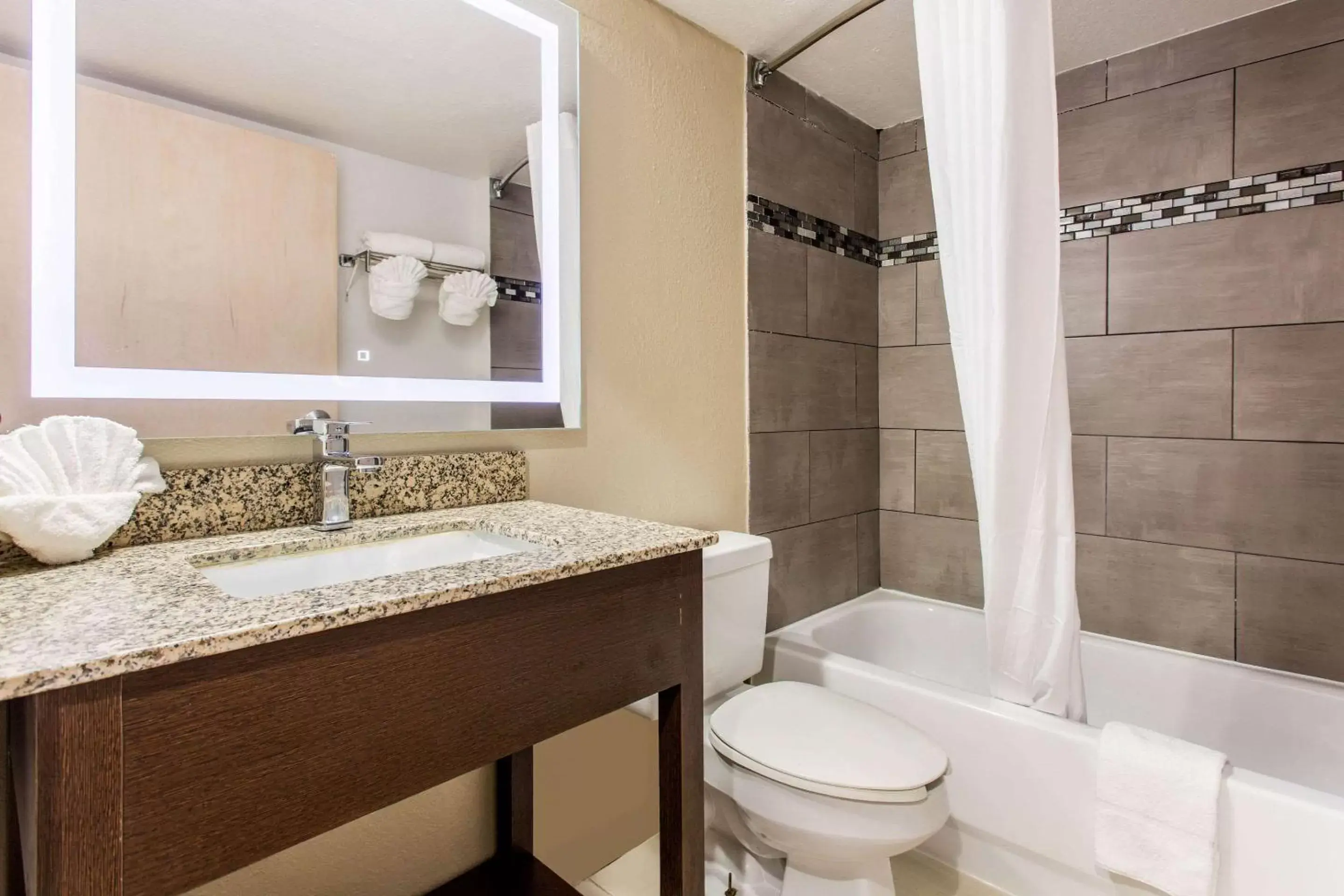 Bathroom in Quality Inn & Suites - Myrtle Beach