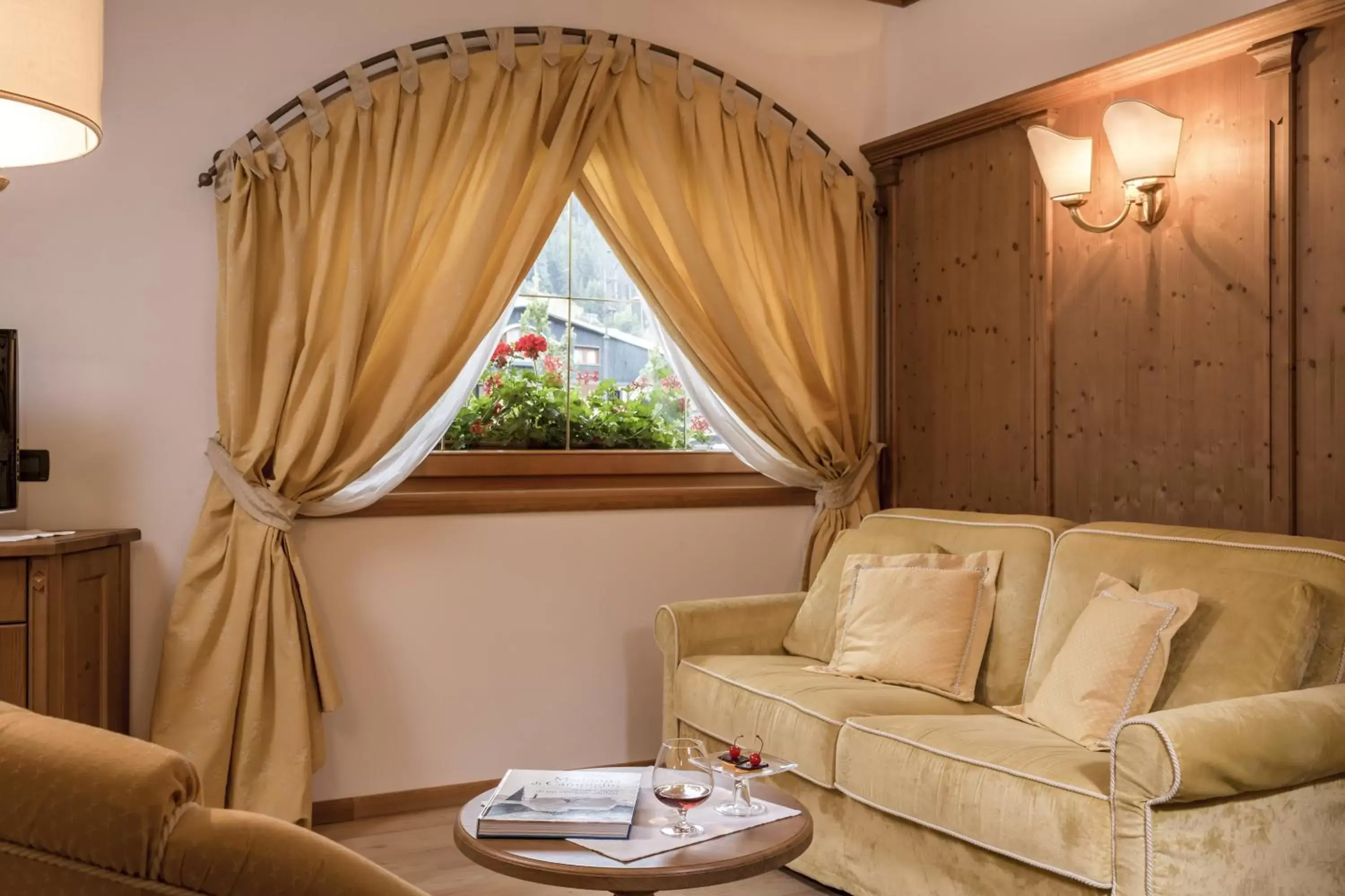 Living room, Seating Area in Hotel Chalet Del Sogno