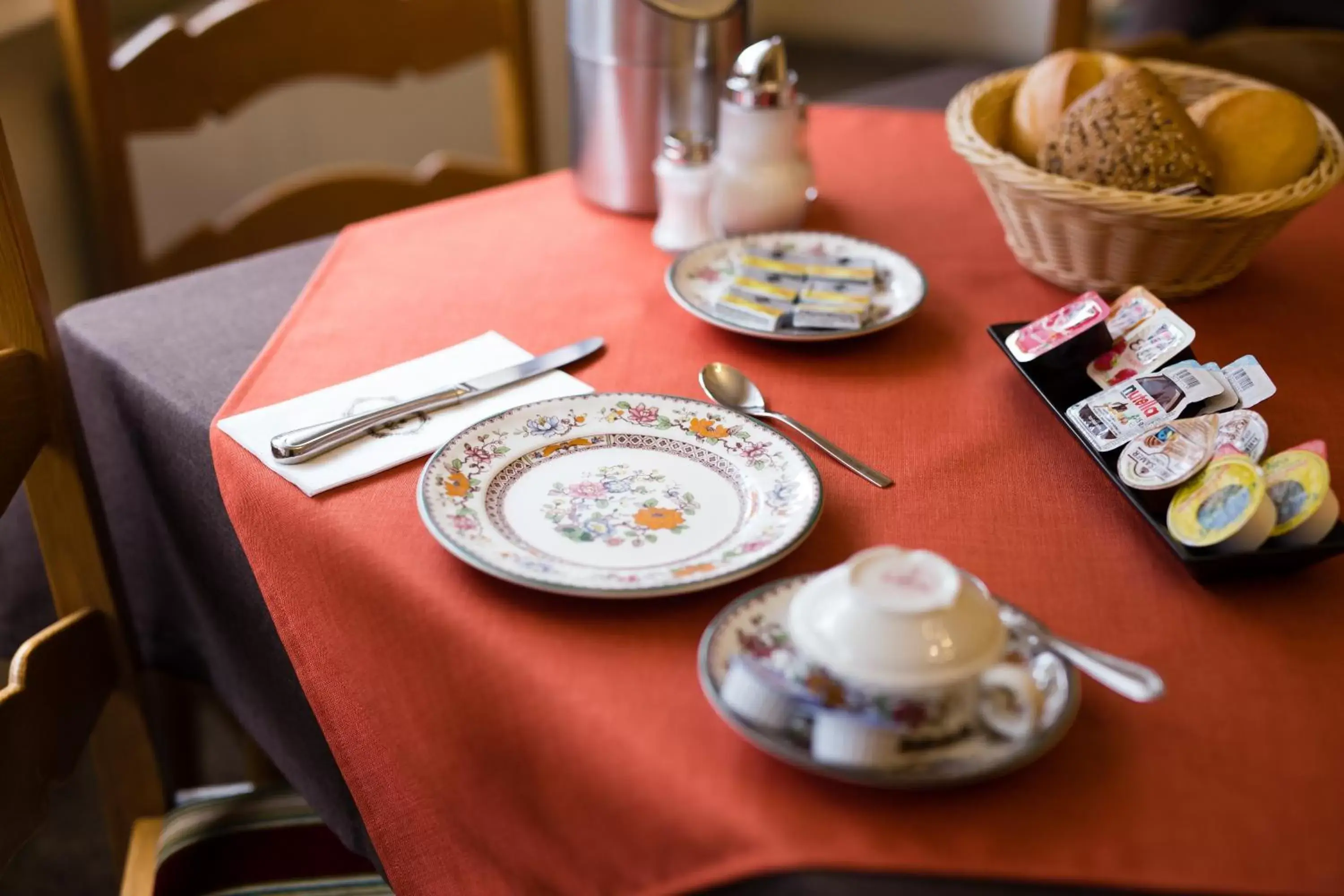 Continental breakfast in Hotel Am Sportpark