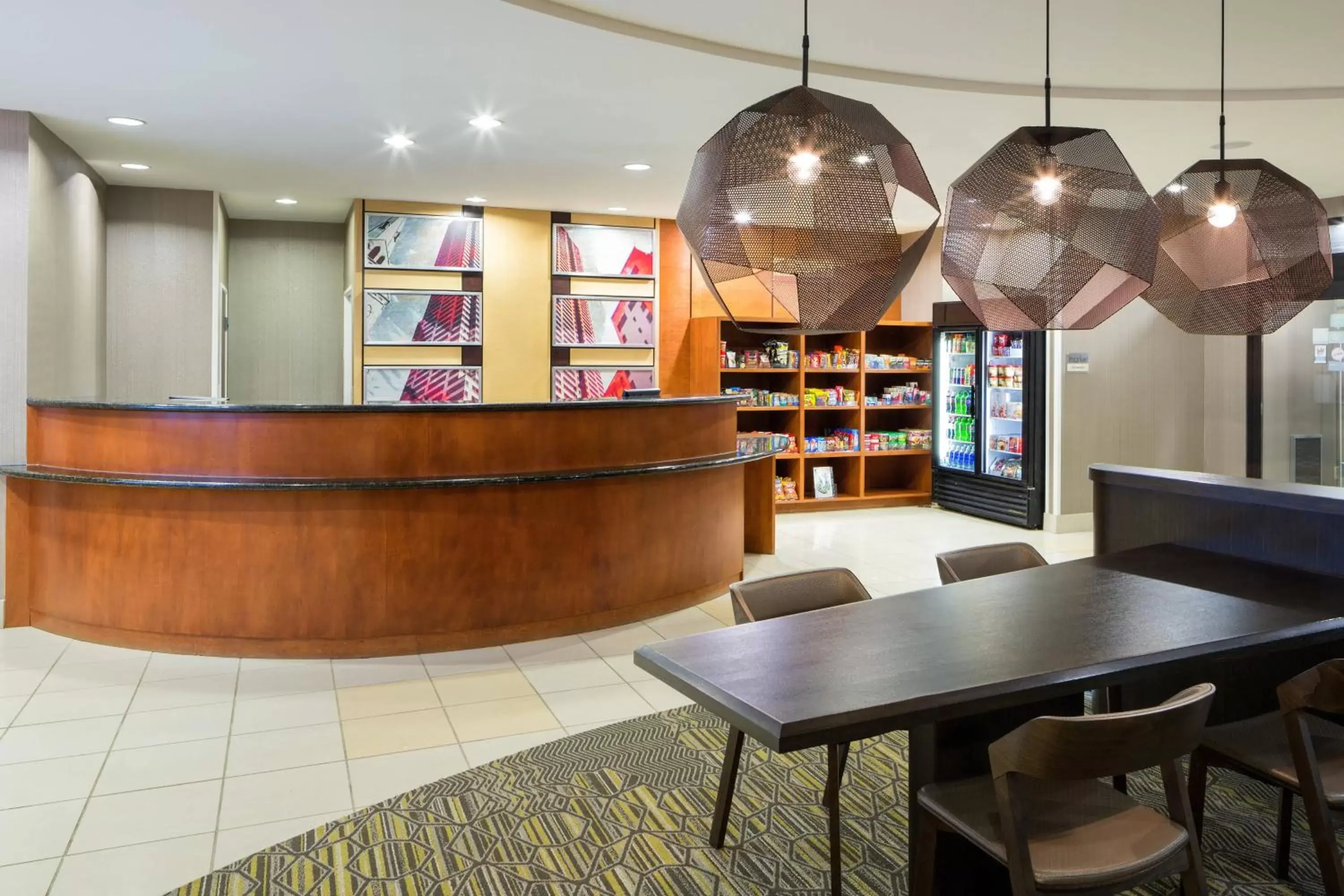 Lobby or reception in SpringHill Suites Indianapolis Fishers