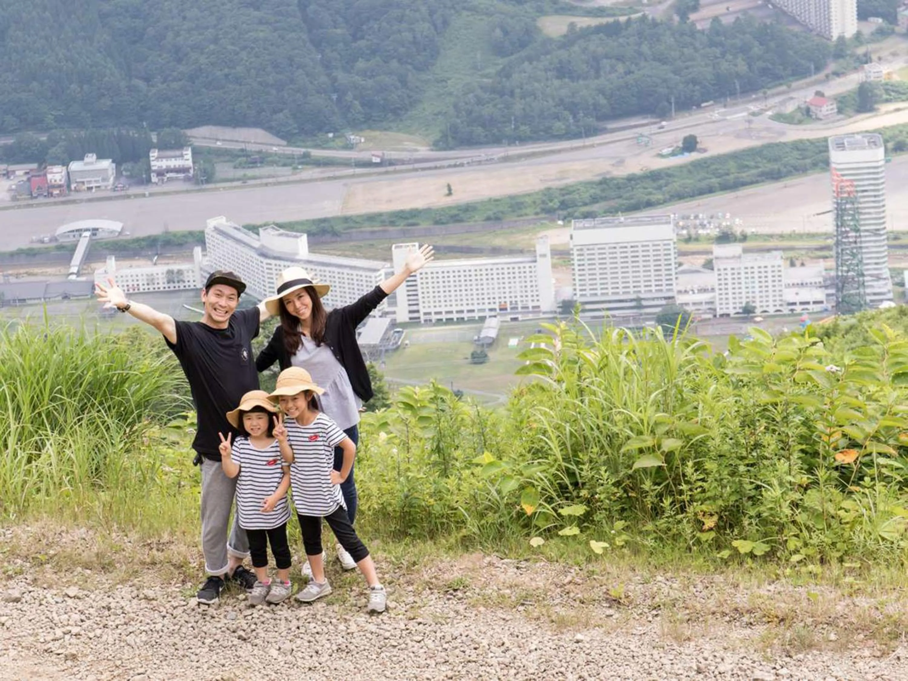 Family in Naeba Prince Hotel