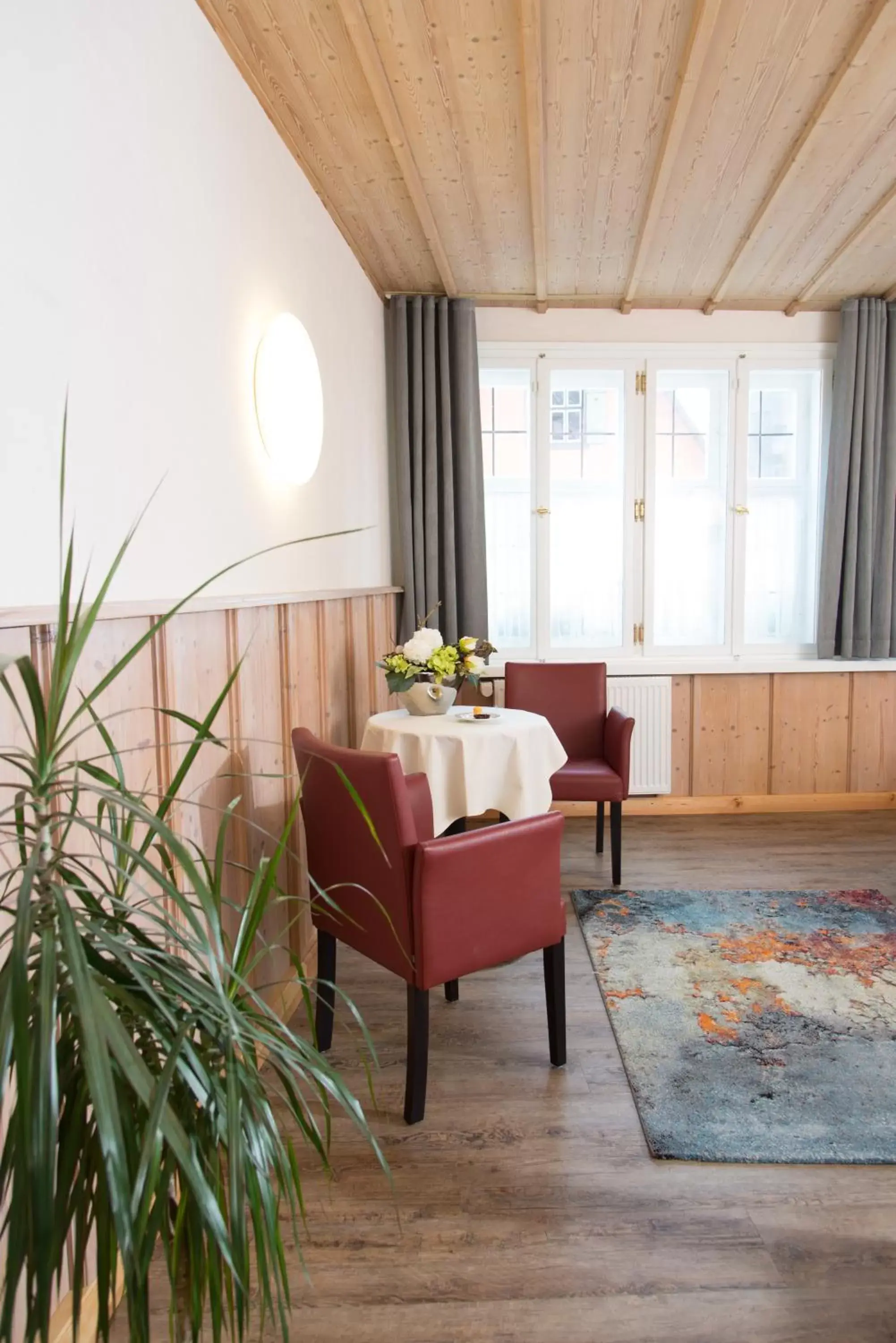 Decorative detail, Seating Area in Hotel Deutsches Haus